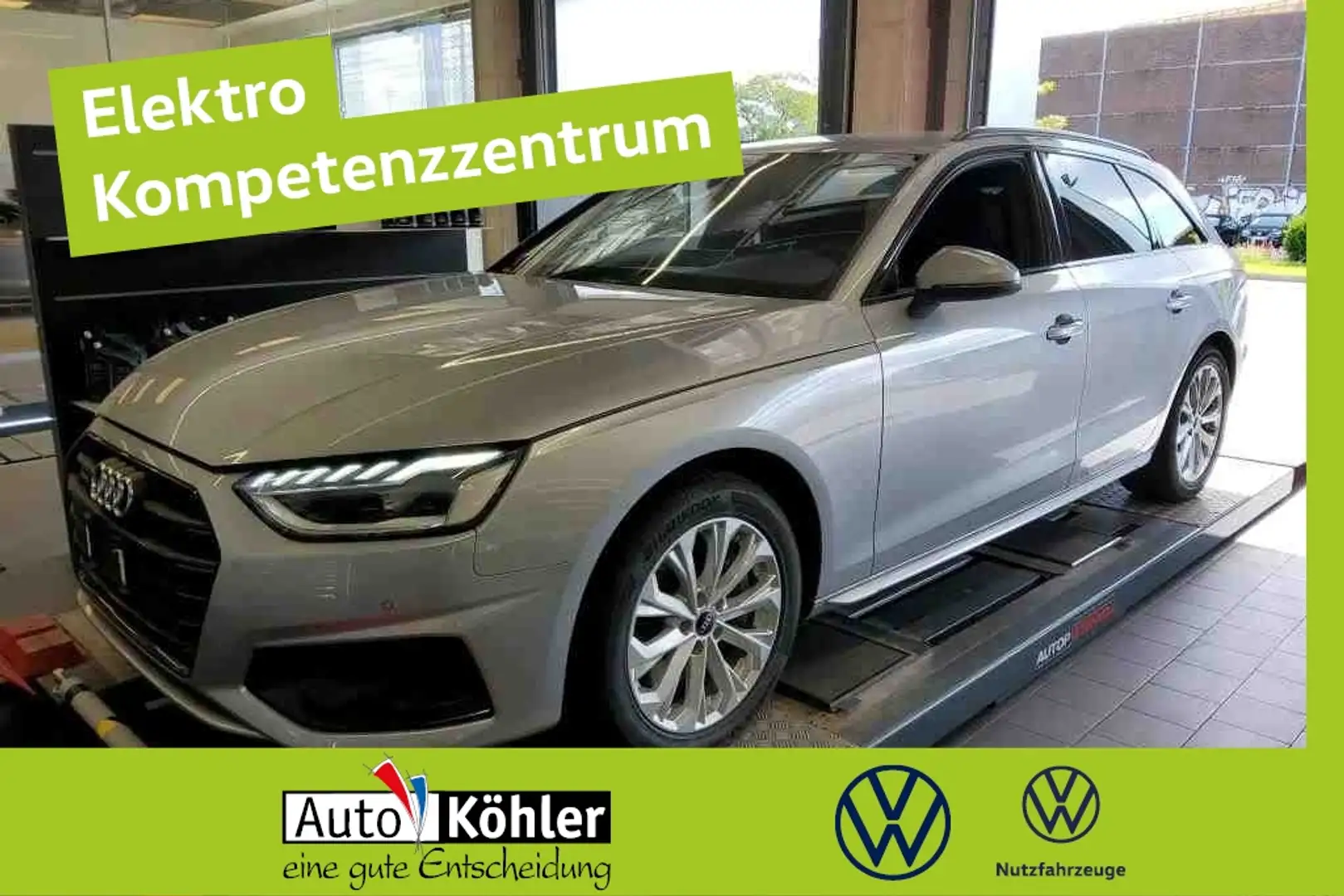 Audi A4 45 Avant TFSi quattro ACC/LED Silber - 1