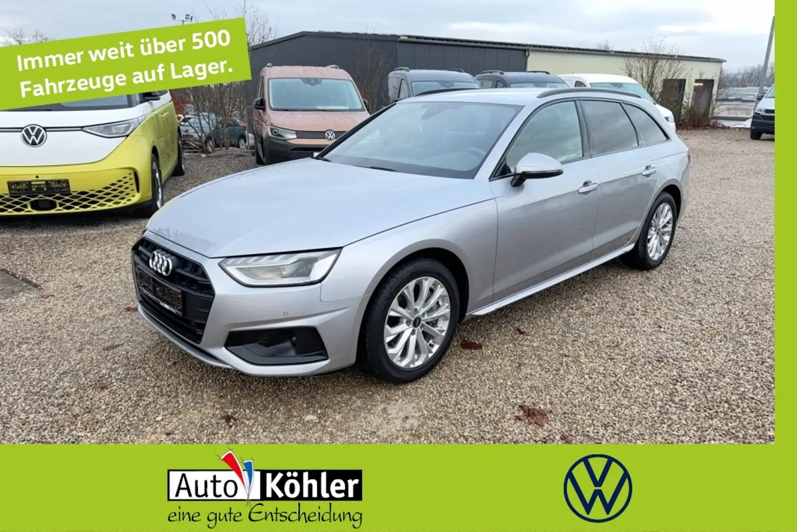 Audi A4 45 Avant TFSi quattro ACC/LED Silber - 1
