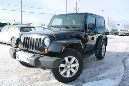 Black 2013 Jeep Wrangler Sahara 4WD SUV / Crossover Four-Wheel Drive Automatic