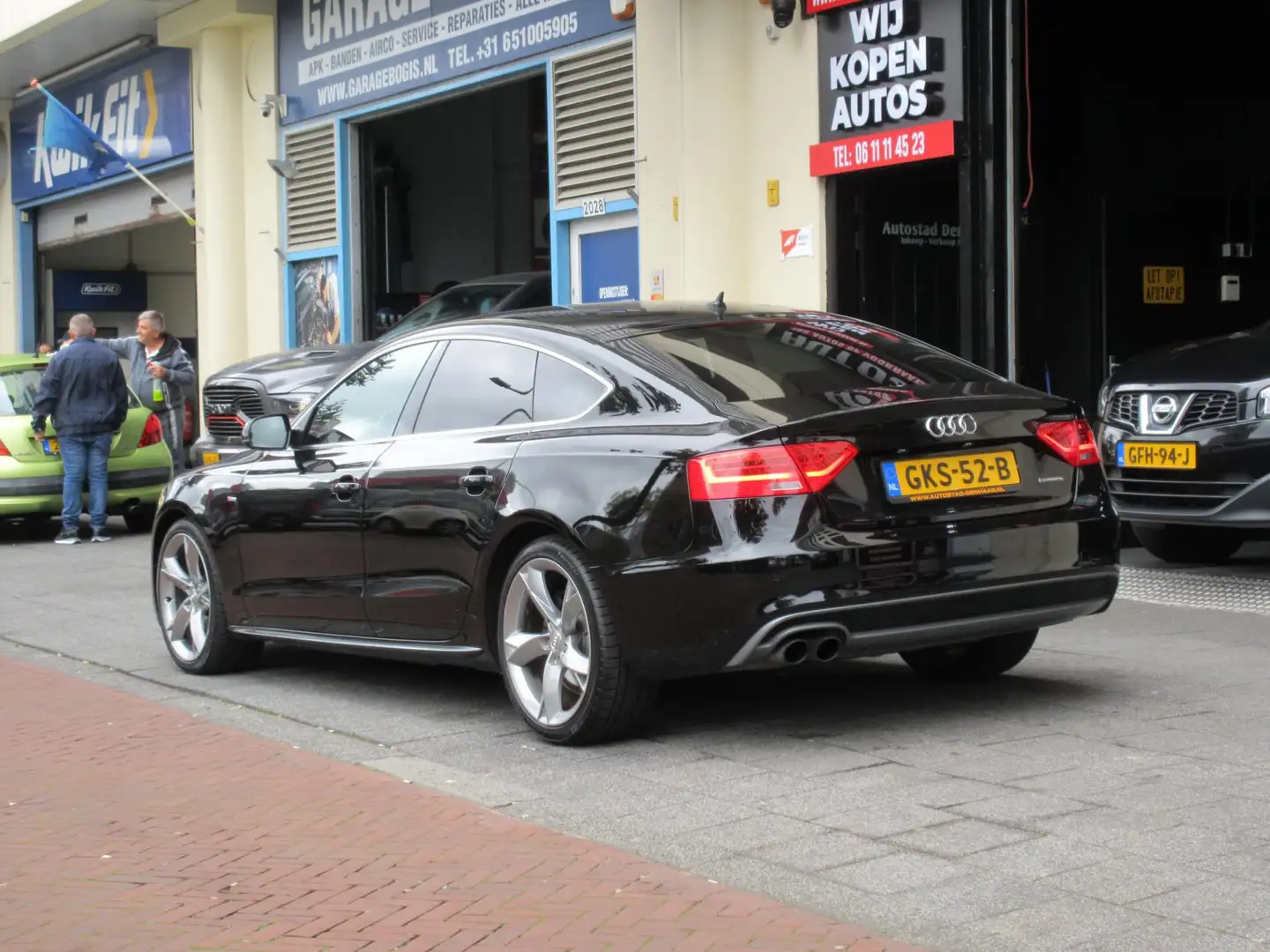 Audi A5 Sportback 2.0 TDI Quattro 140kW S-Line Navi Leer Černá - 2