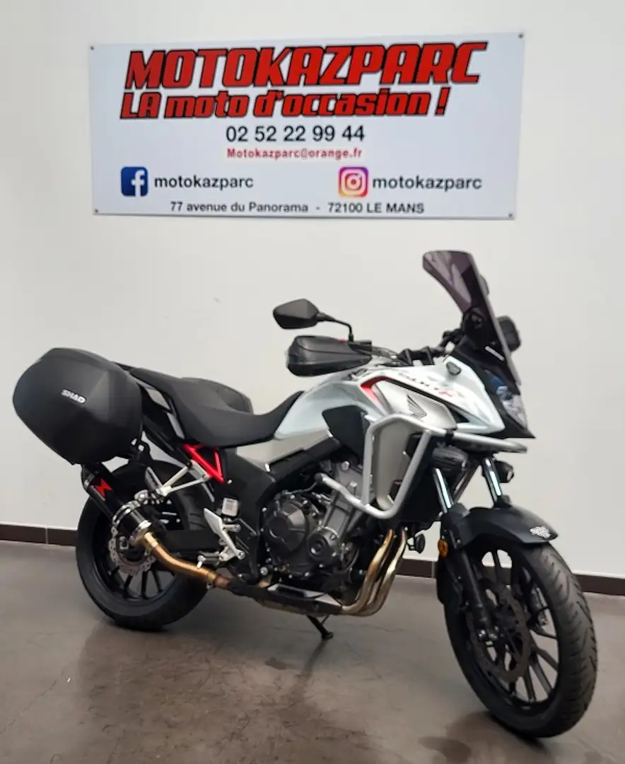 Honda CB 500 Blanc - 1