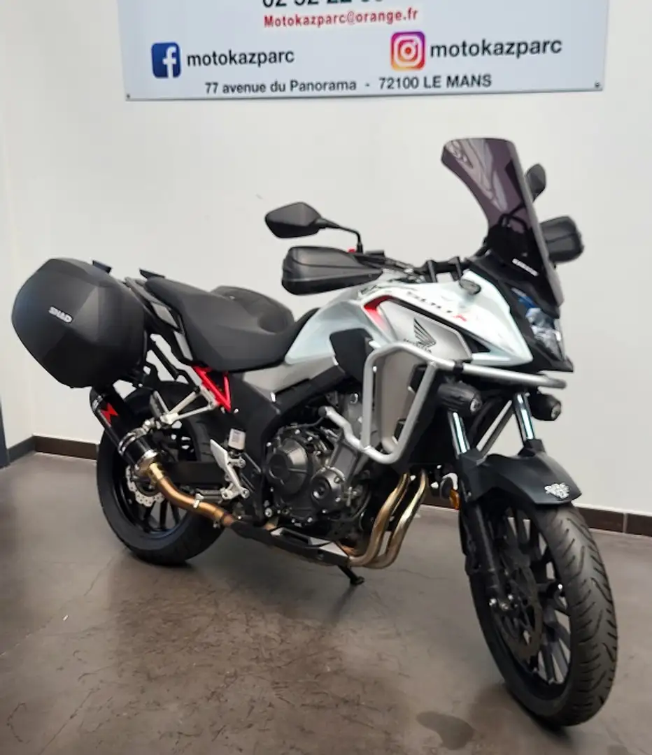 Honda CB 500 Blanc - 2