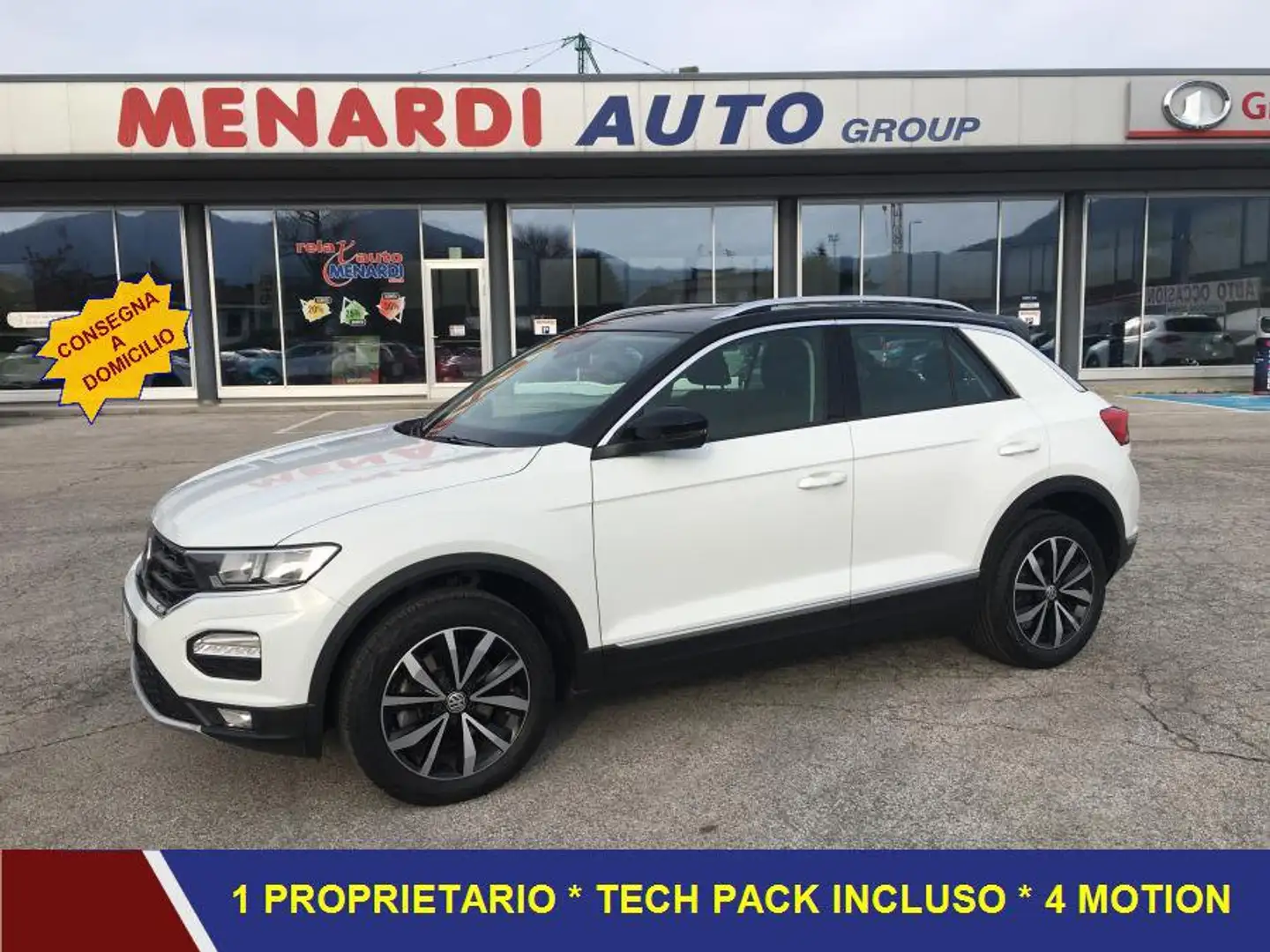Volkswagen T-Roc 2.0 TDI SCR 4MOTION Style BlueMotion Technology 4 Bianco - 1