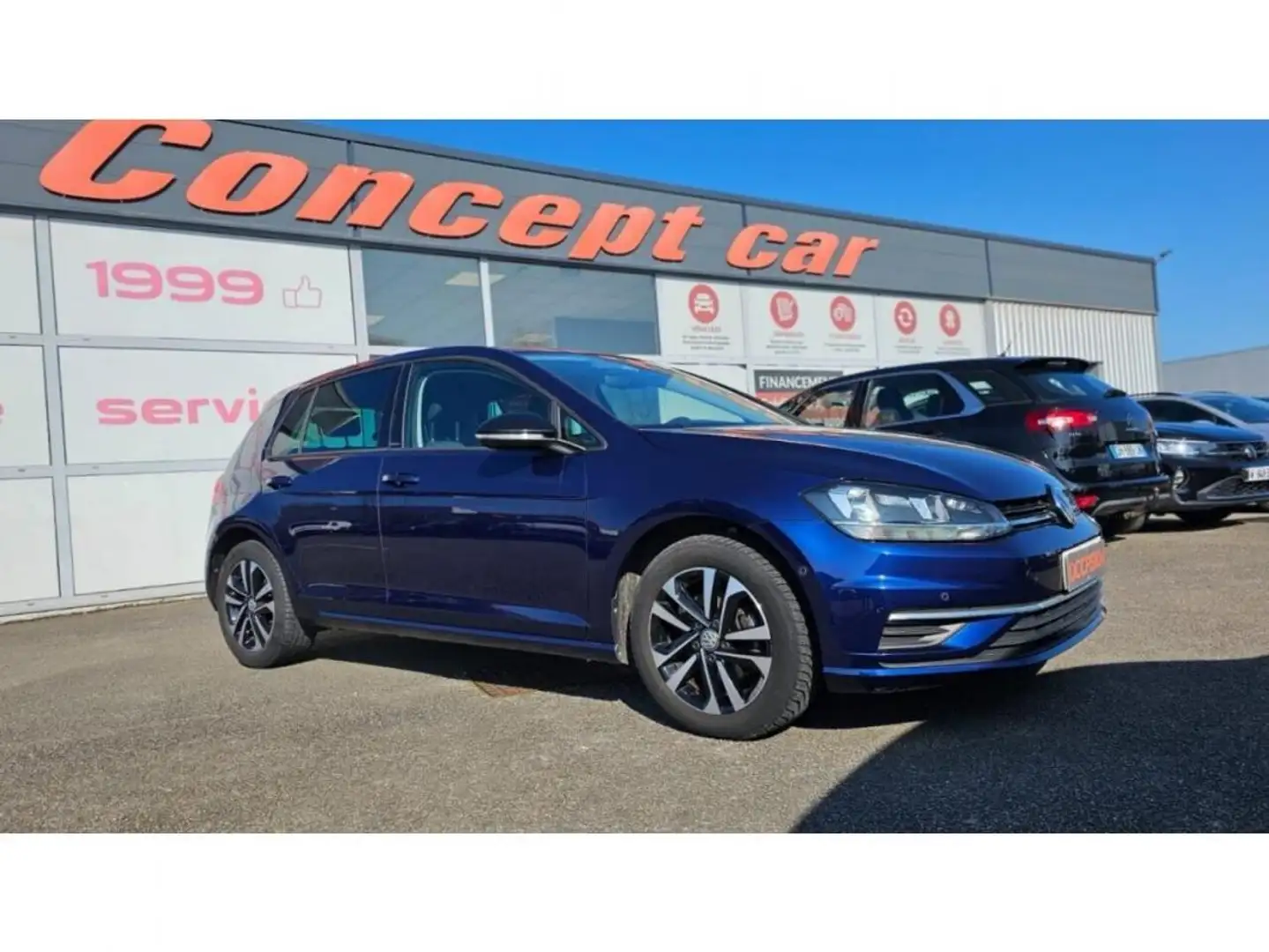 Volkswagen Golf IQ.Drive 1.6 TDI 115cv Bleu - 1