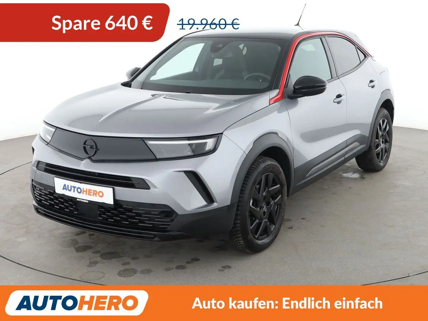 Opel Mokka 1.2 Turbo GS Line *LED*CAM*TEMPO*ALU*KLIMA* Grau - 1