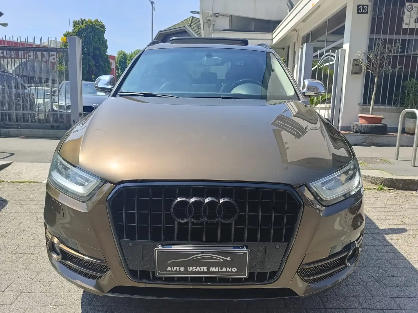 Audi Q3 2.0 tdi Advanced quattro 177cv s-troni S-LINE Brun - 2