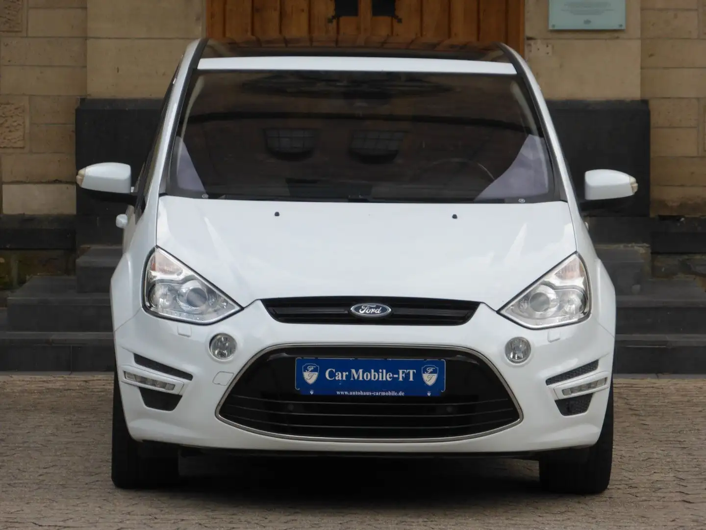 Ford S-Max S-MAX Titanium X*LEDER*PANO*AHK*NAVI*KAMER Weiß - 2