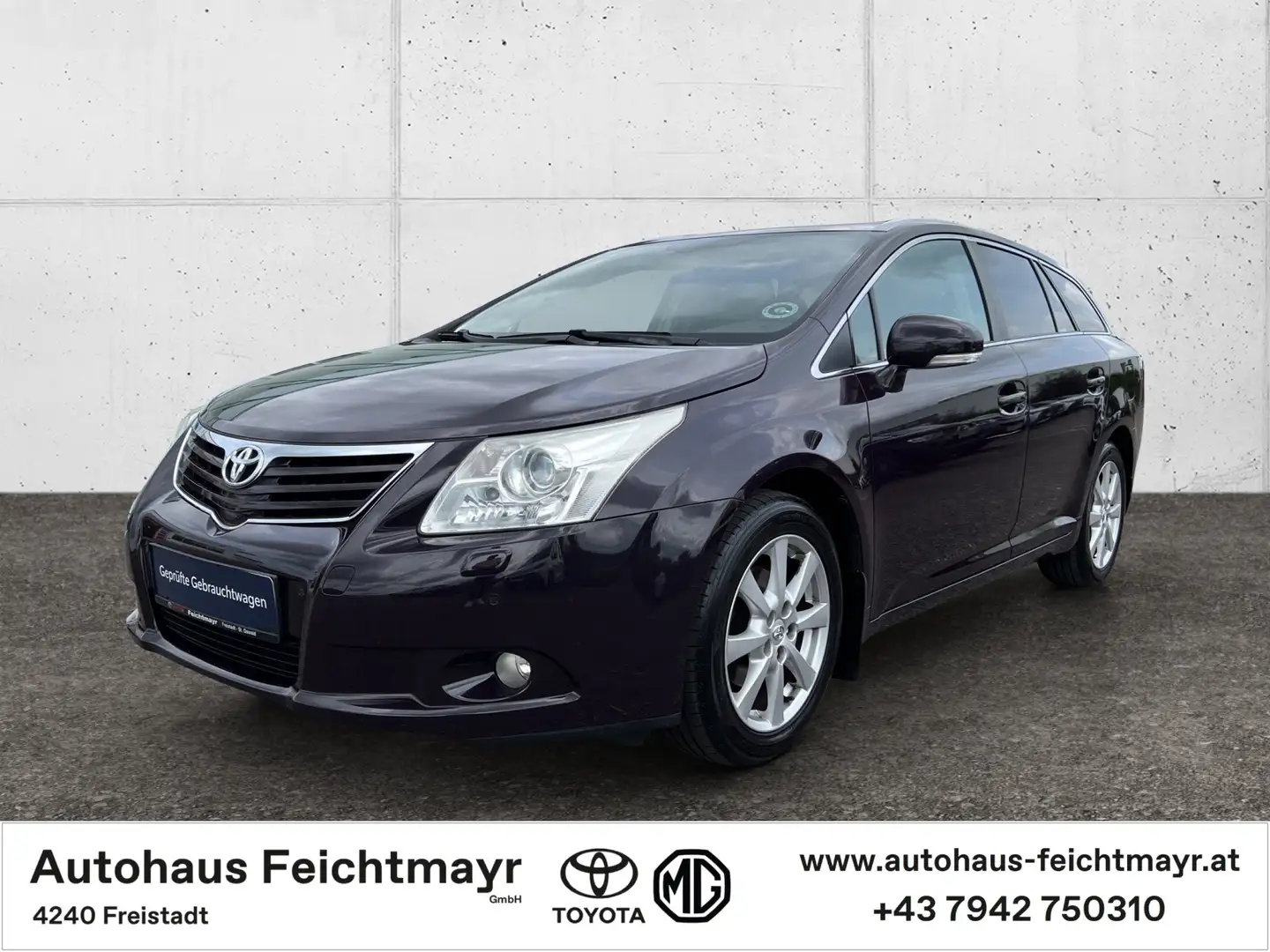 Toyota Avensis 2,0 Valvematic Premium Aut. 5t. Фіолетовий - 1