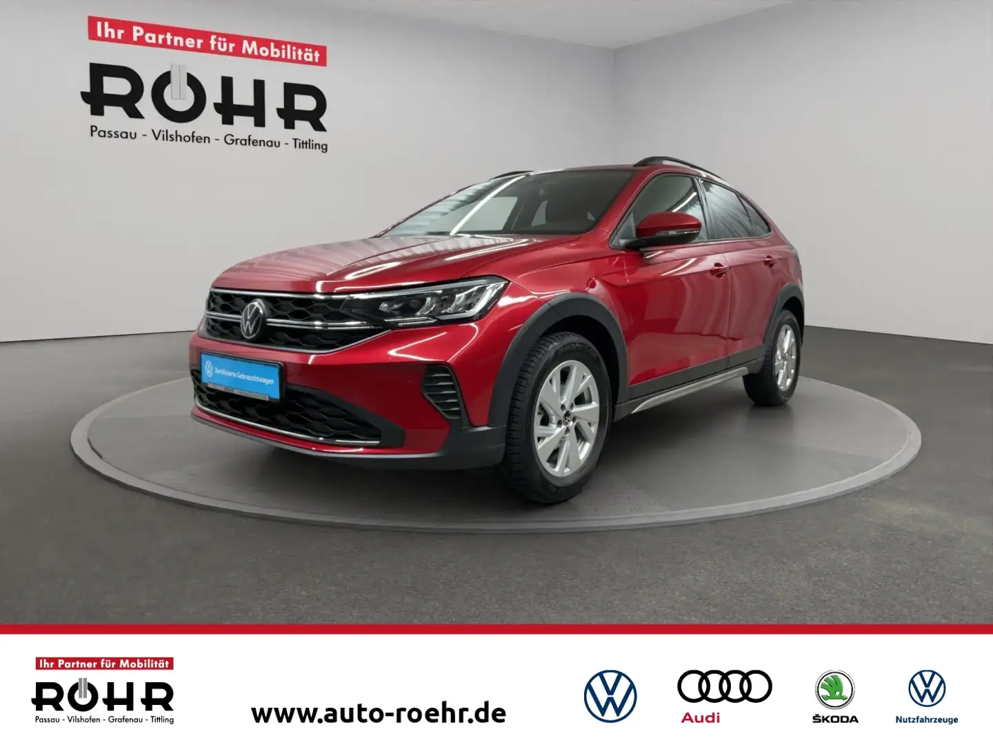 Volkswagen Taigo Life (Garantie04/2030.Navi.Klima.Sitzheizung) 1.0 Rot - 1