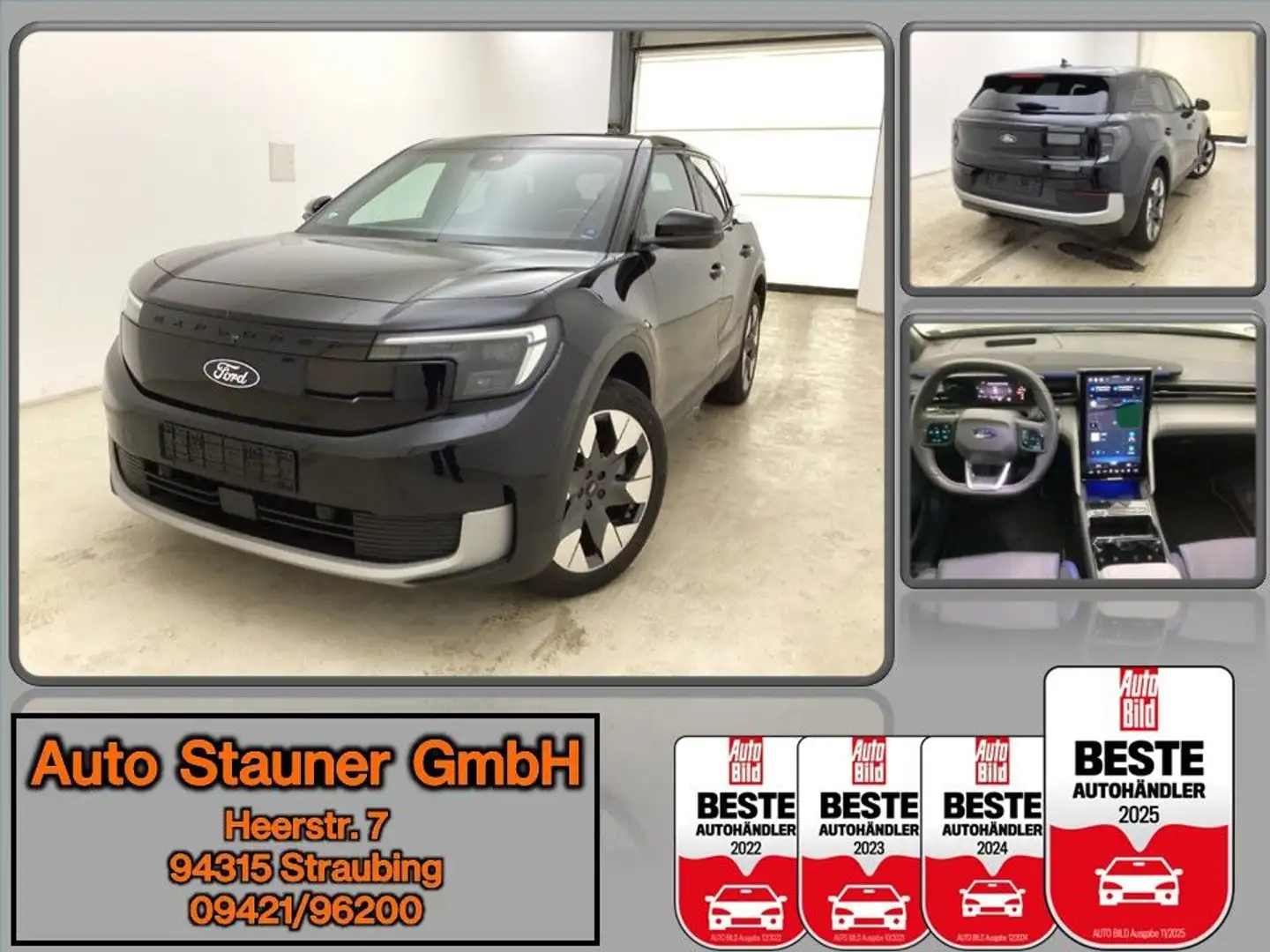 Ford Explorer Premium AWD 79 KWH/WÄRMEPUMPE/PANO/AGR Schwarz - 1