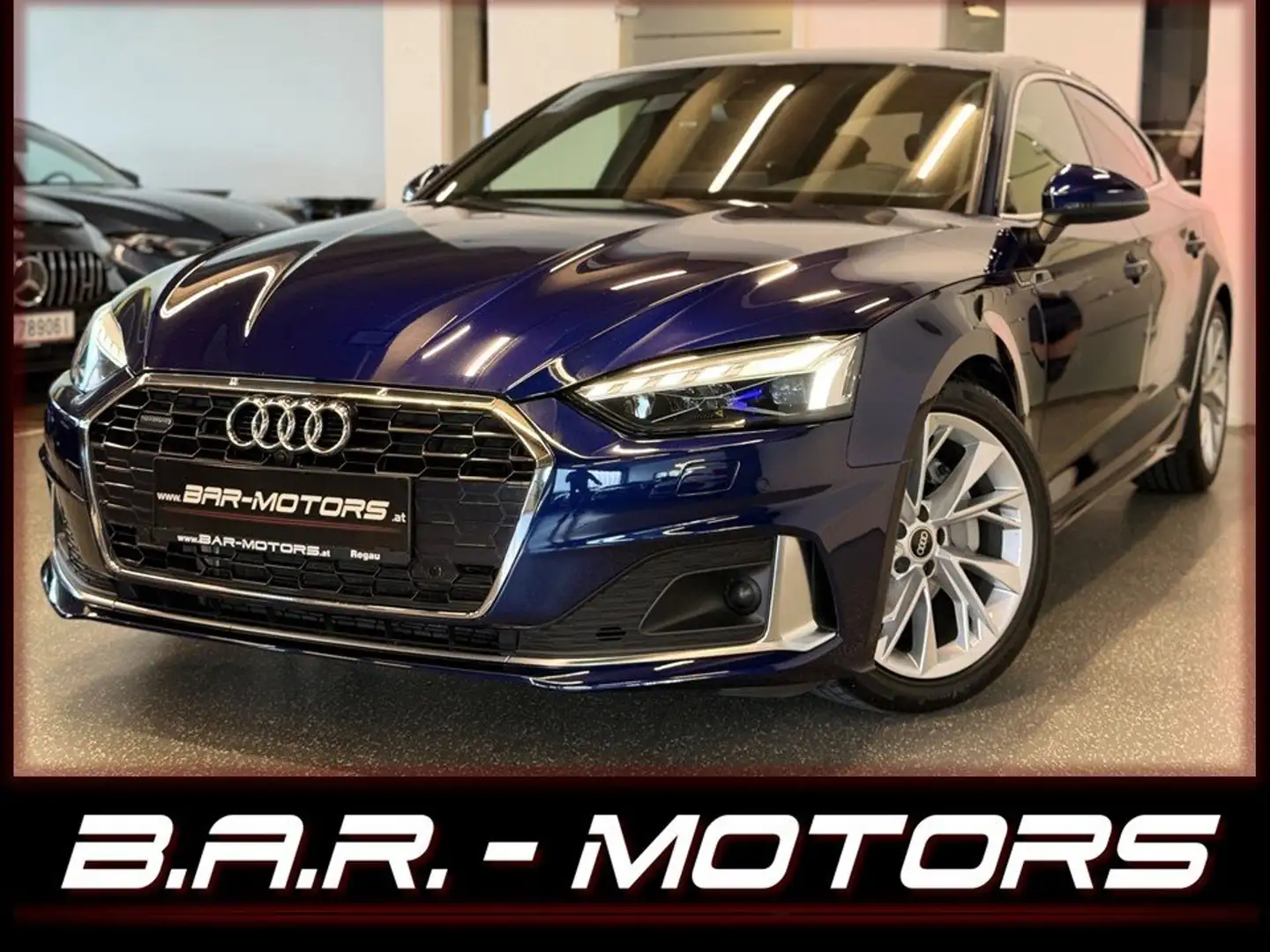 Audi A5 40 2.0 TDI quattro Sportback QUATTRO*MATRIX*LANE* Blau - 1