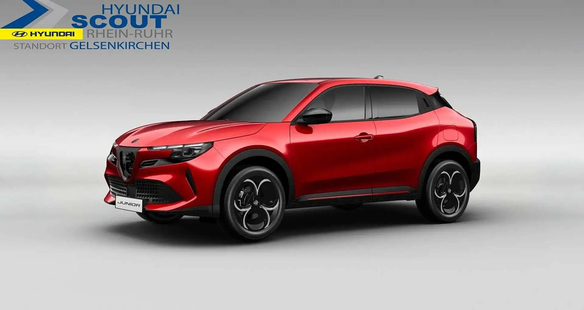 Alfa Romeo Junior Ibrida Speciale el. Heckkl. Massage Navi Rouge - 1