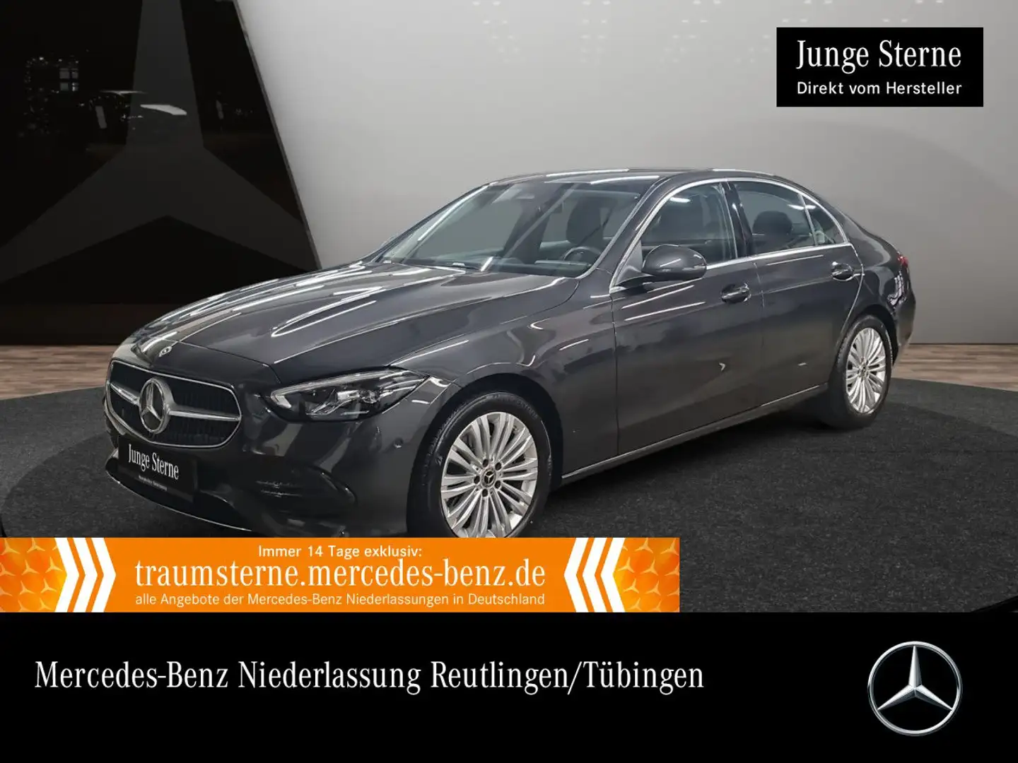 Mercedes-Benz C 180 AVANTG+LED+KAMERA+TOTW+KEYLESS+9G Grau - 1