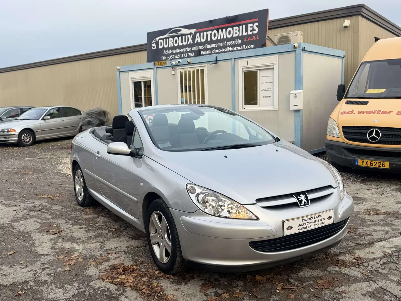 Peugeot 307 CC  cabriolet. 1-prop