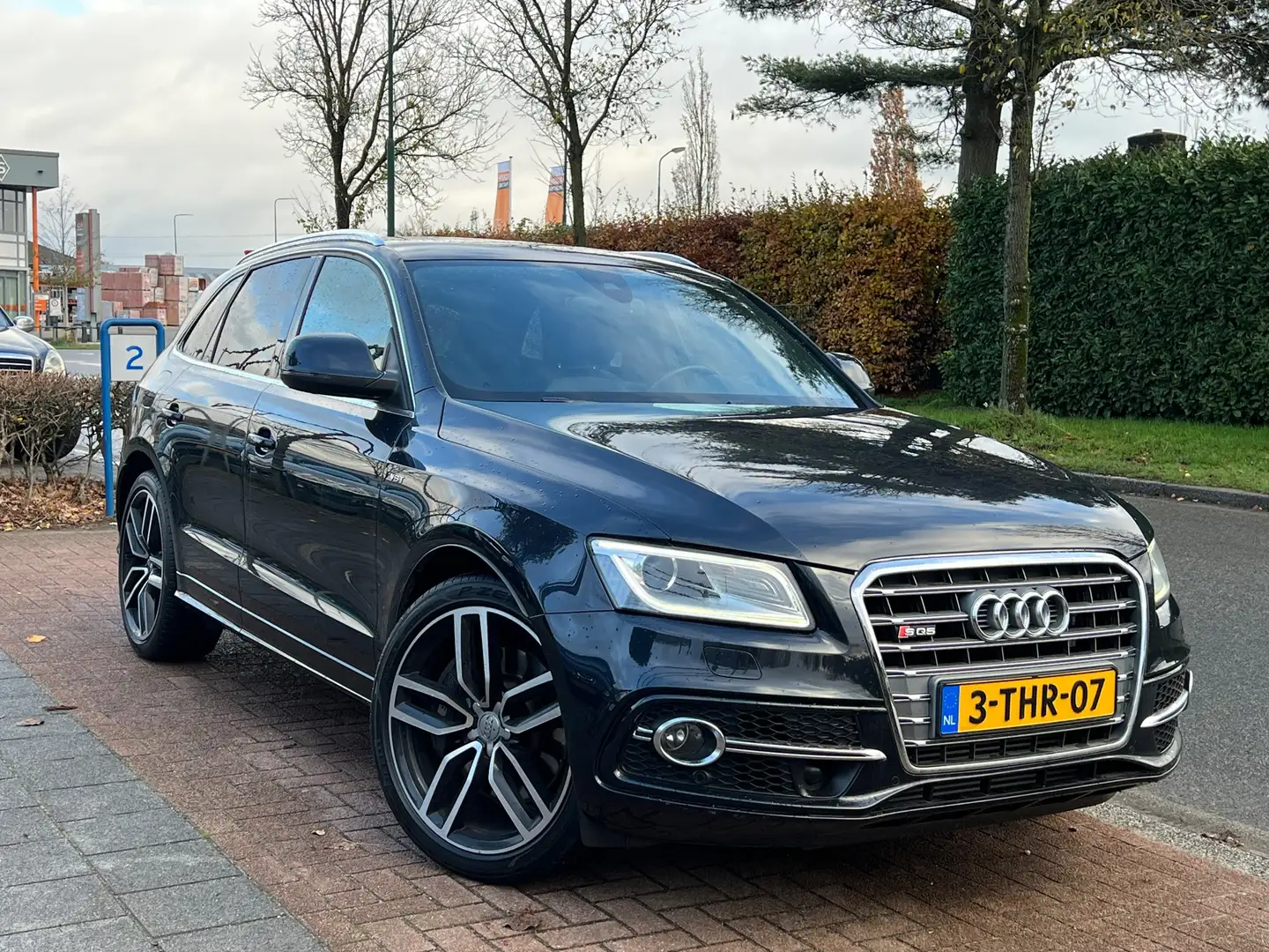 Audi Q5 3.0 TDI SQ5 Quattro Pro Line * SUPER WINTERSPORT A Blau - 1