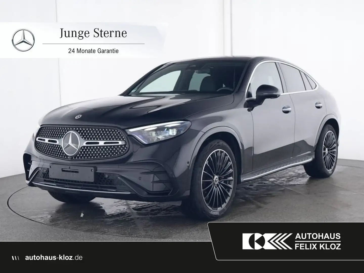 Mercedes-Benz GLC 300 4M Coupe AMG Plus*HUD*Pano*Burm*360*20"* Schwarz - 1