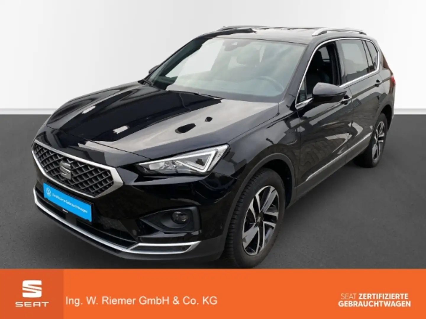 SEAT Tarraco 2.0 TDI Xperience 7-Sitzer AHK Allwetter FullLink Schwarz - 1