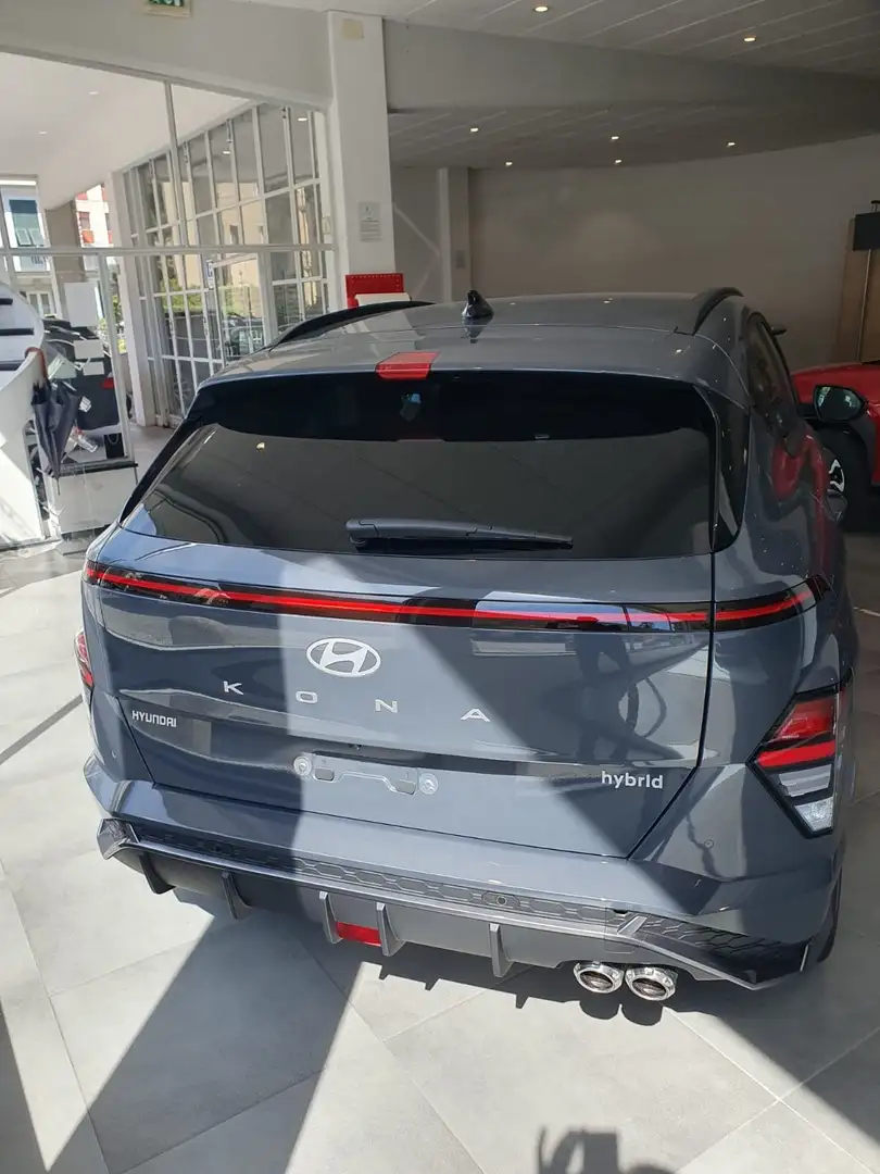 Hyundai KONA KM0 Kona 1.6 FULL HYBRID NLine 2wd 129cv dct Šedá - 1