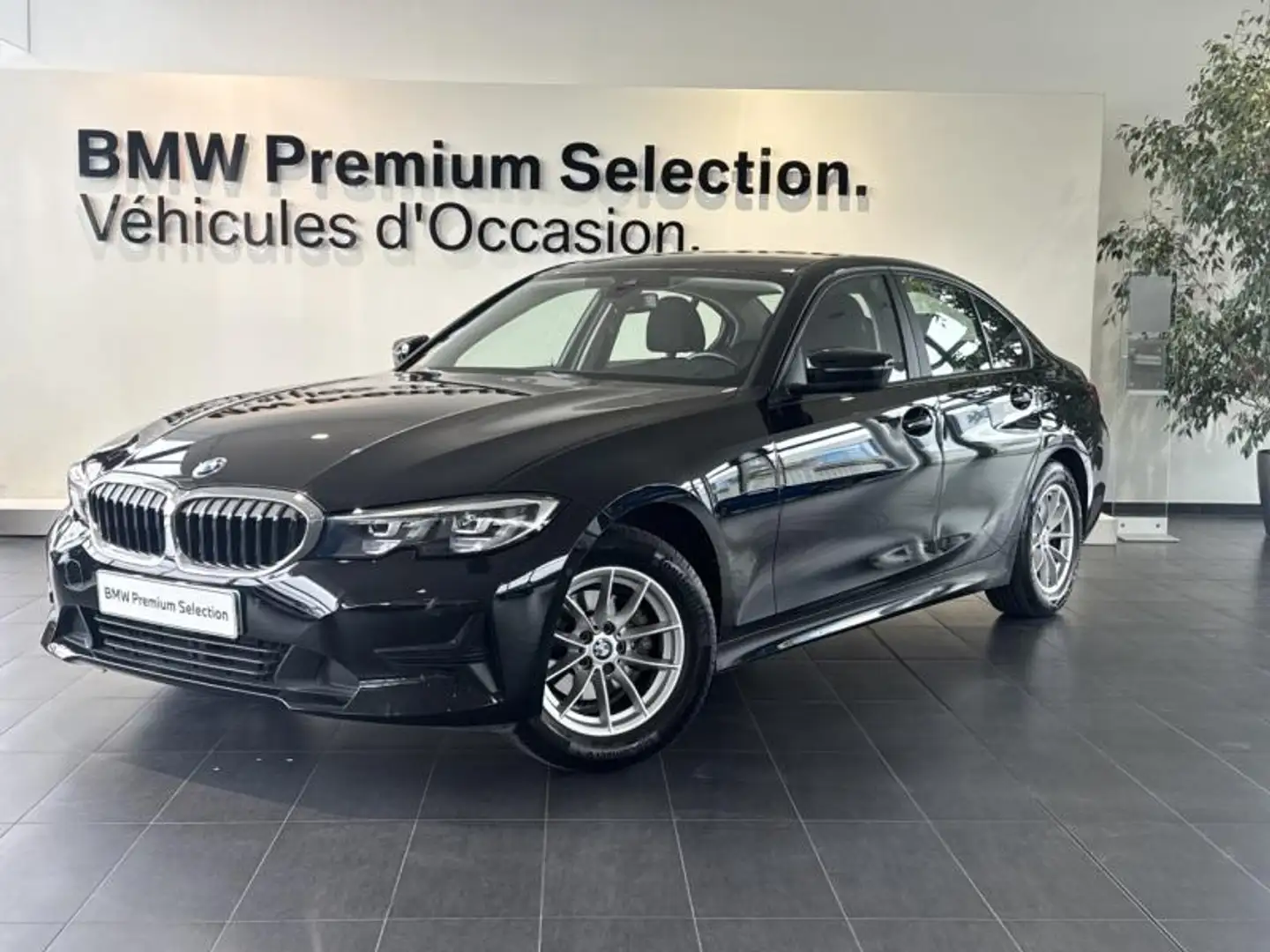 BMW 318 318iA 156ch Lounge 8cv Noir - 1