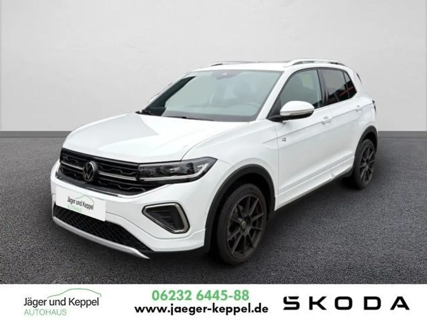 Volkswagen T-Cross R-Line 1,0 TSI 85KW 6-Gang Schaltgetrieb Weiß - 1