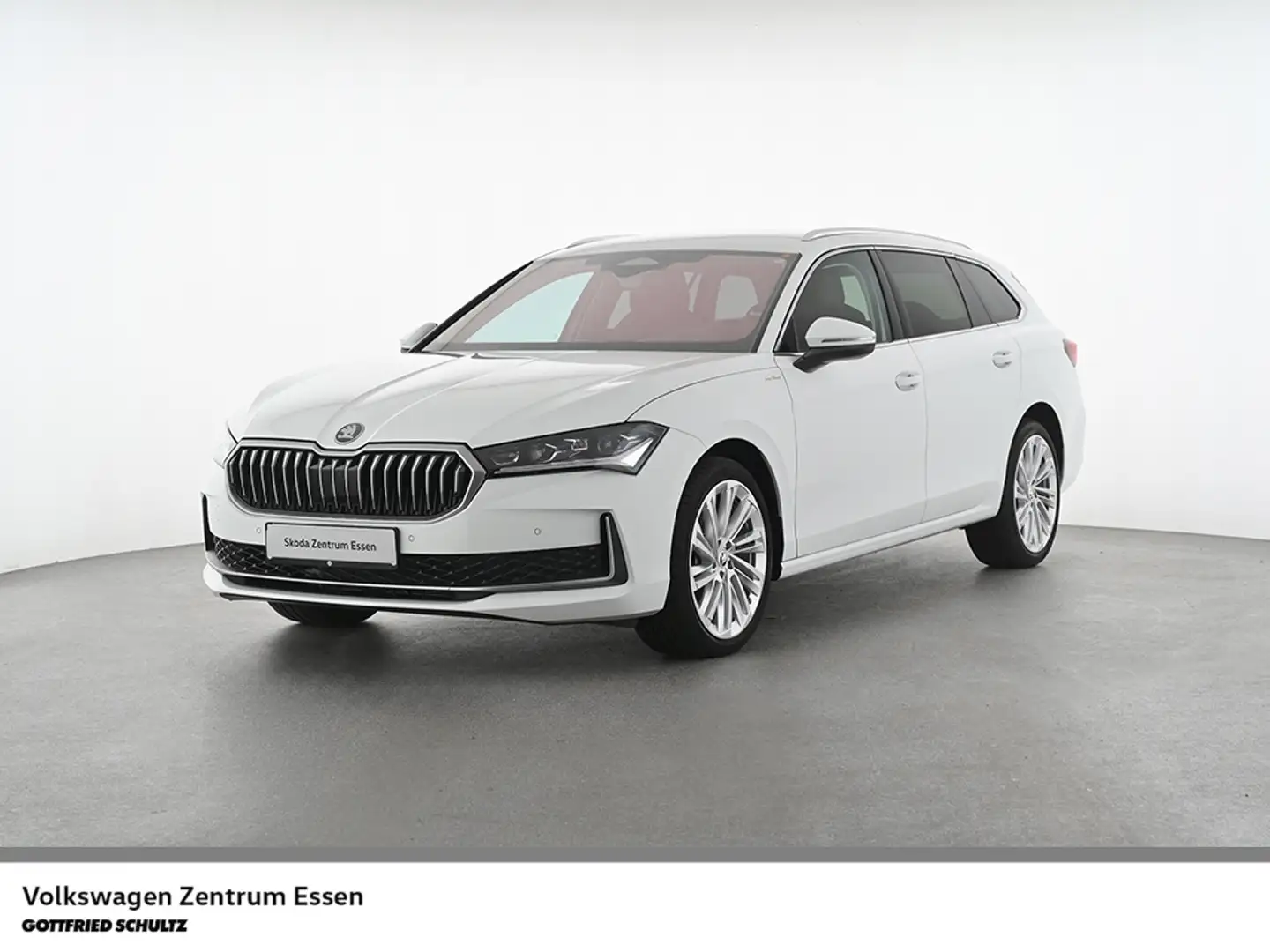 Skoda Superb Combi L&K TSI DSG Matrix Standhzg Keyless Navi Weiß - 1