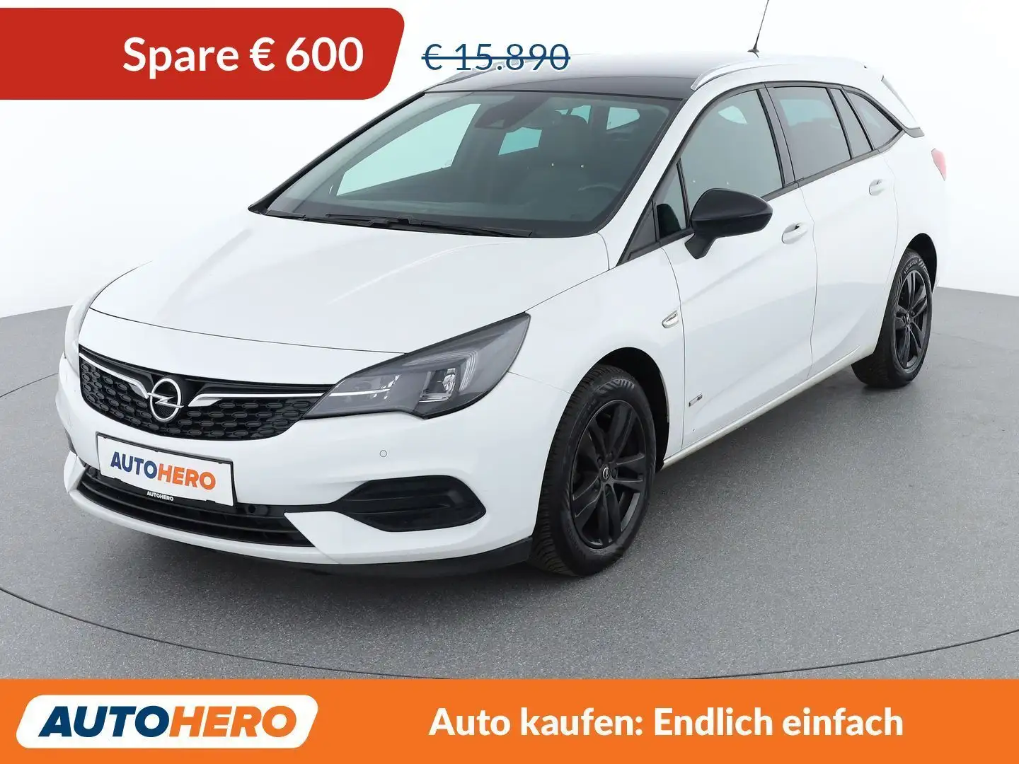 Opel Astra 1.5 CDTI Design&Tech Start/Stop Weiß - 1