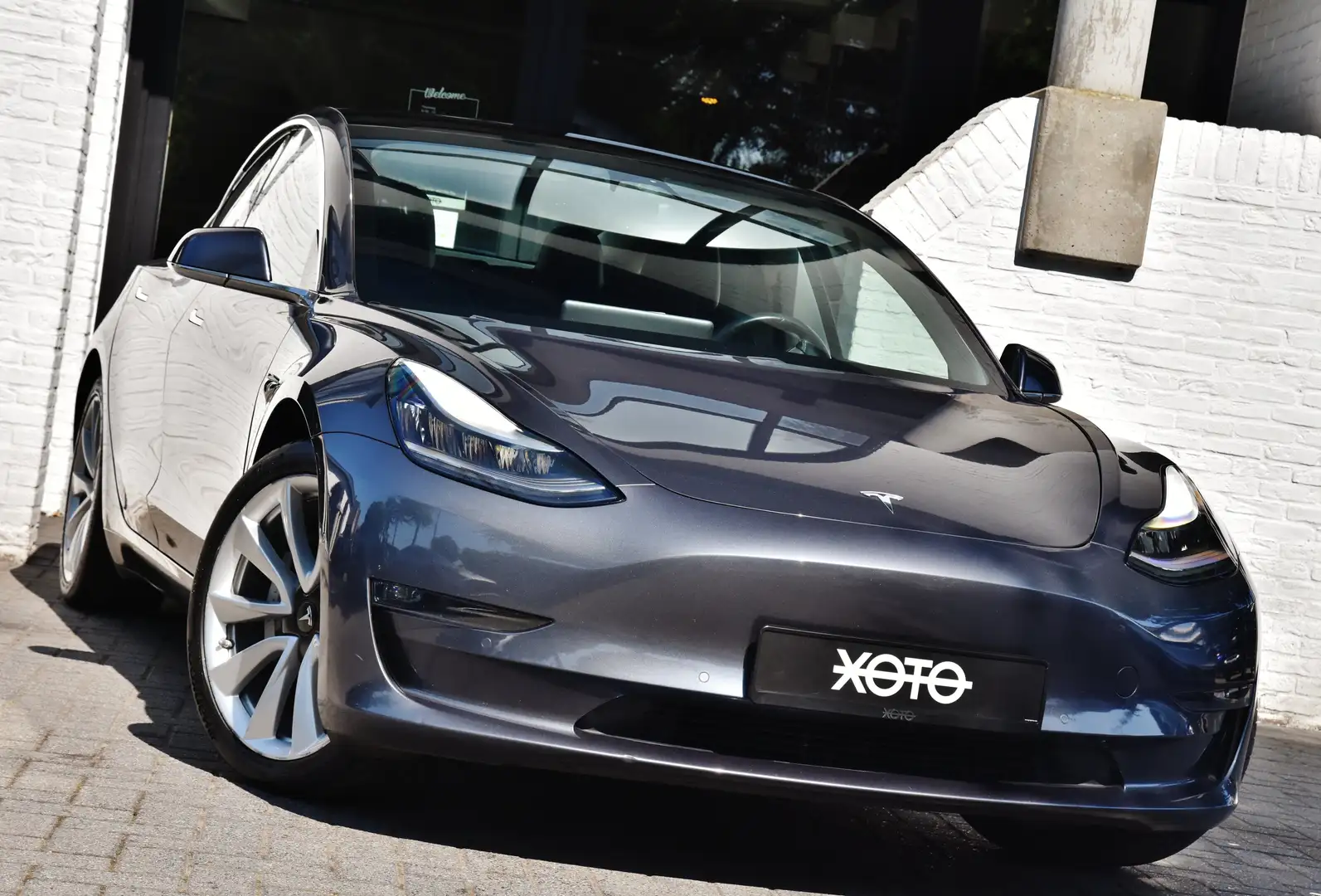 Tesla Model 3 75 kWh LONG RANGE DUAL MOTOR AWD FULL SELF DRIVE Gris - 2