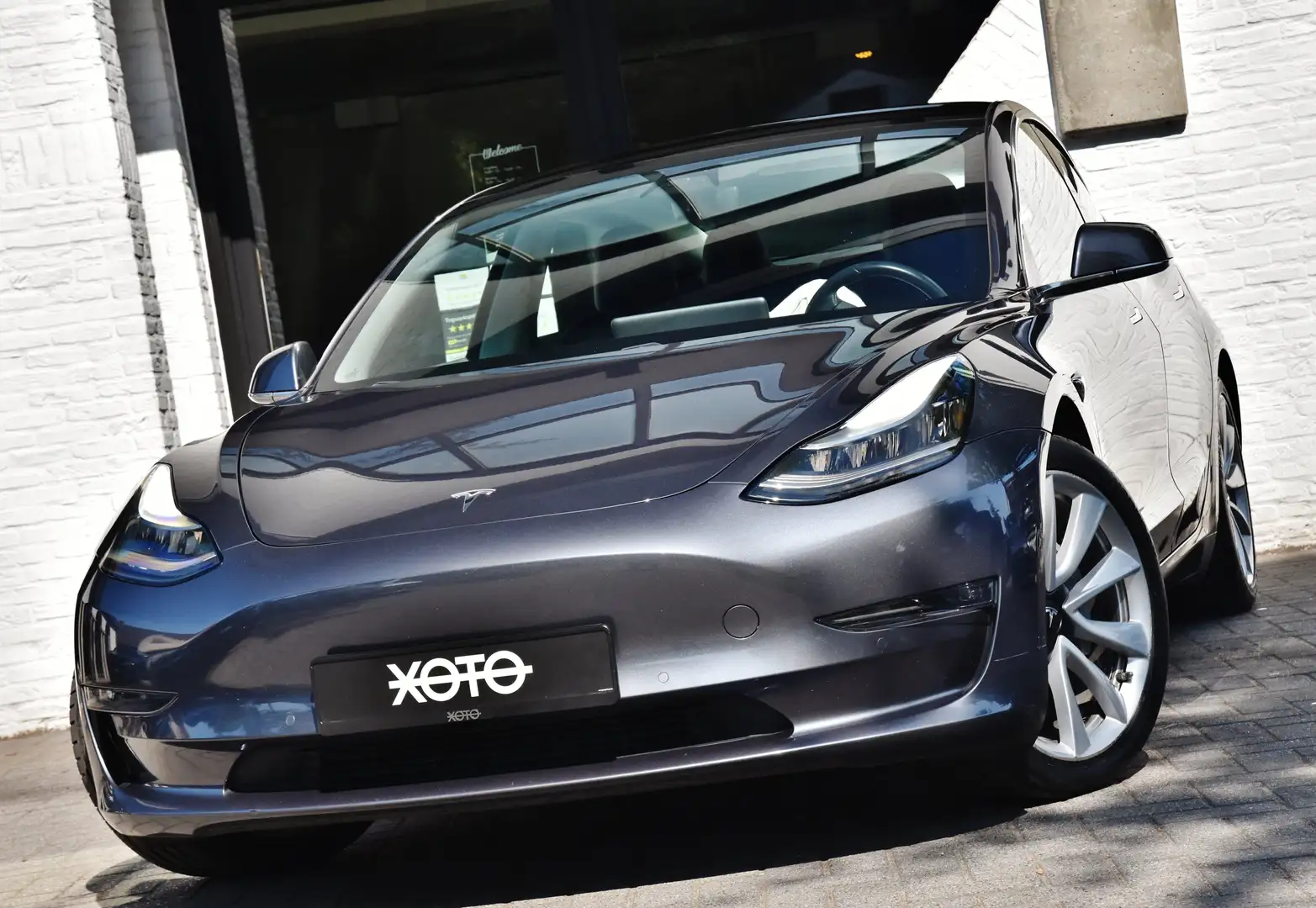 Tesla Model 3 75 kWh LONG RANGE DUAL MOTOR AWD FULL SELF DRIVE Gris - 1
