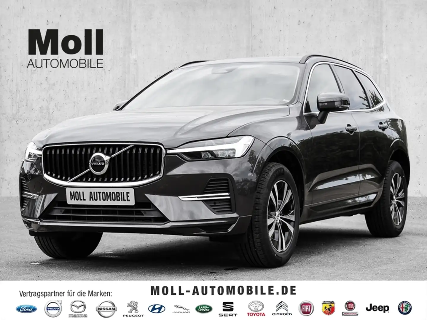 Volvo XC60 Momentum Pro 2WD B4 Diesel EU6d Navi Keyless ACC R Grijs - 1