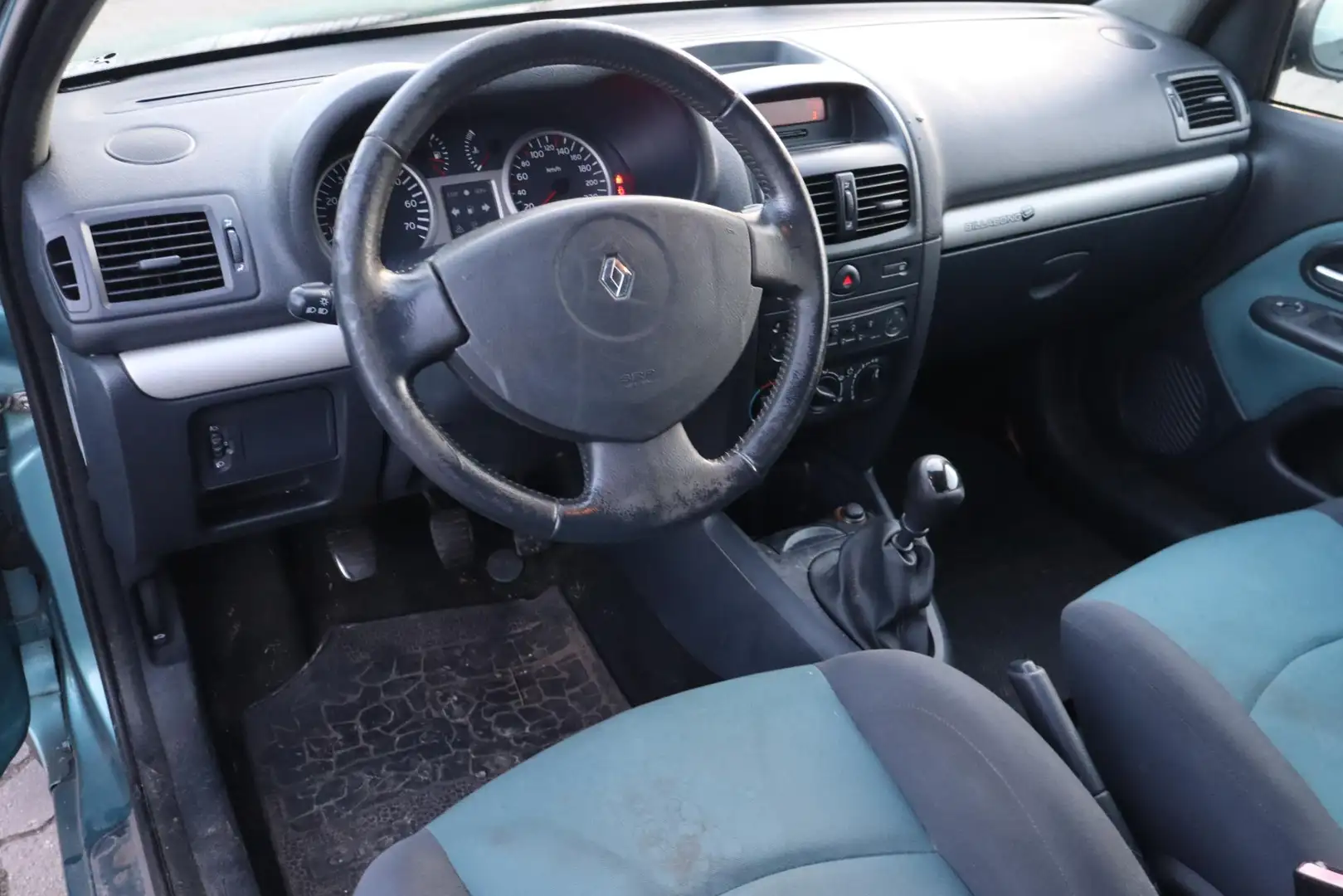 Renault Clio 1.2-16V Dynamique Luxe Airco, Elektrische ramen, A Blauw - 2