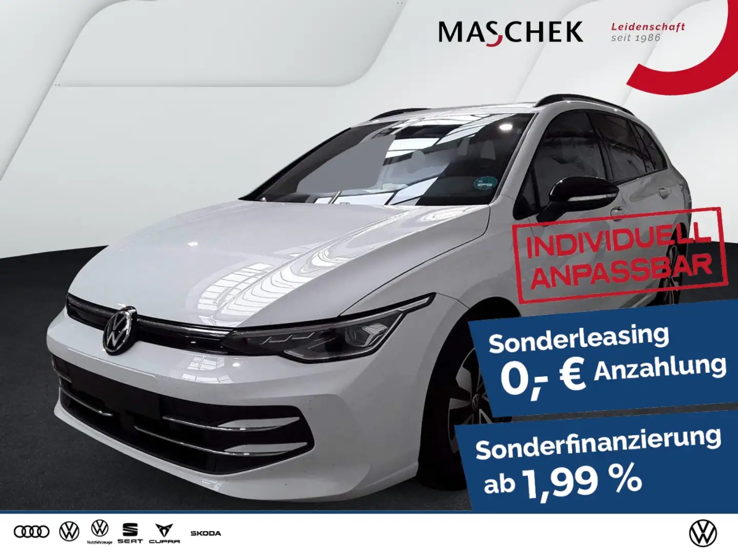 Volkswagen Golf Variant Goal 1.5 TSI AHK Navi GRA Kamera MFL Alb - 1