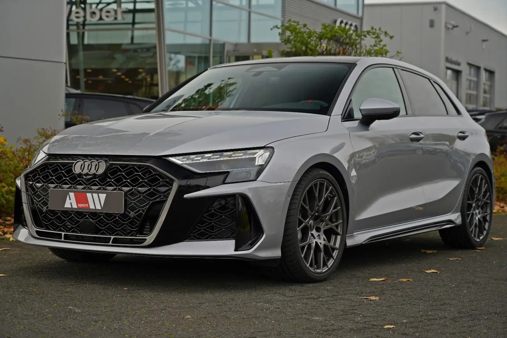 Audi RS3 UNIKAT SCHALENSITZ KERAMIK SONOS 290KMH PANO Zilver - 2