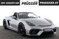 Porsche Boxster 718 Spyder 4.0  - NUR 13.980KM Schalensitze APPROVED Silber - thumbnail 4