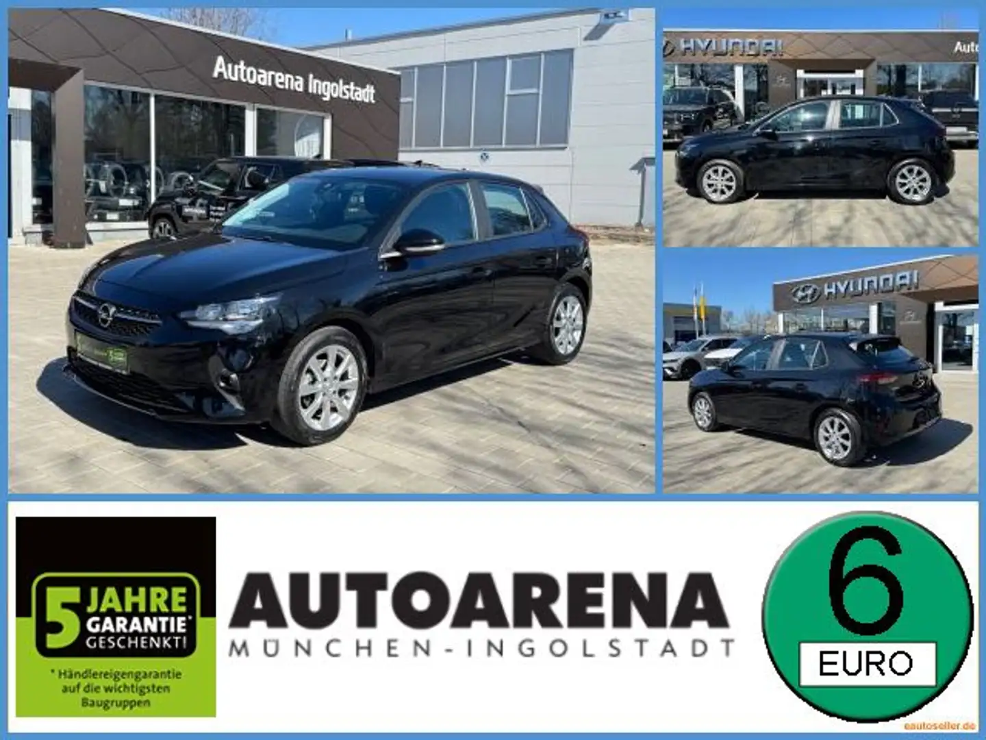 Opel Corsa F 1.2 Edition Apple Carplay,Rückfahrkamera Schwarz - 1