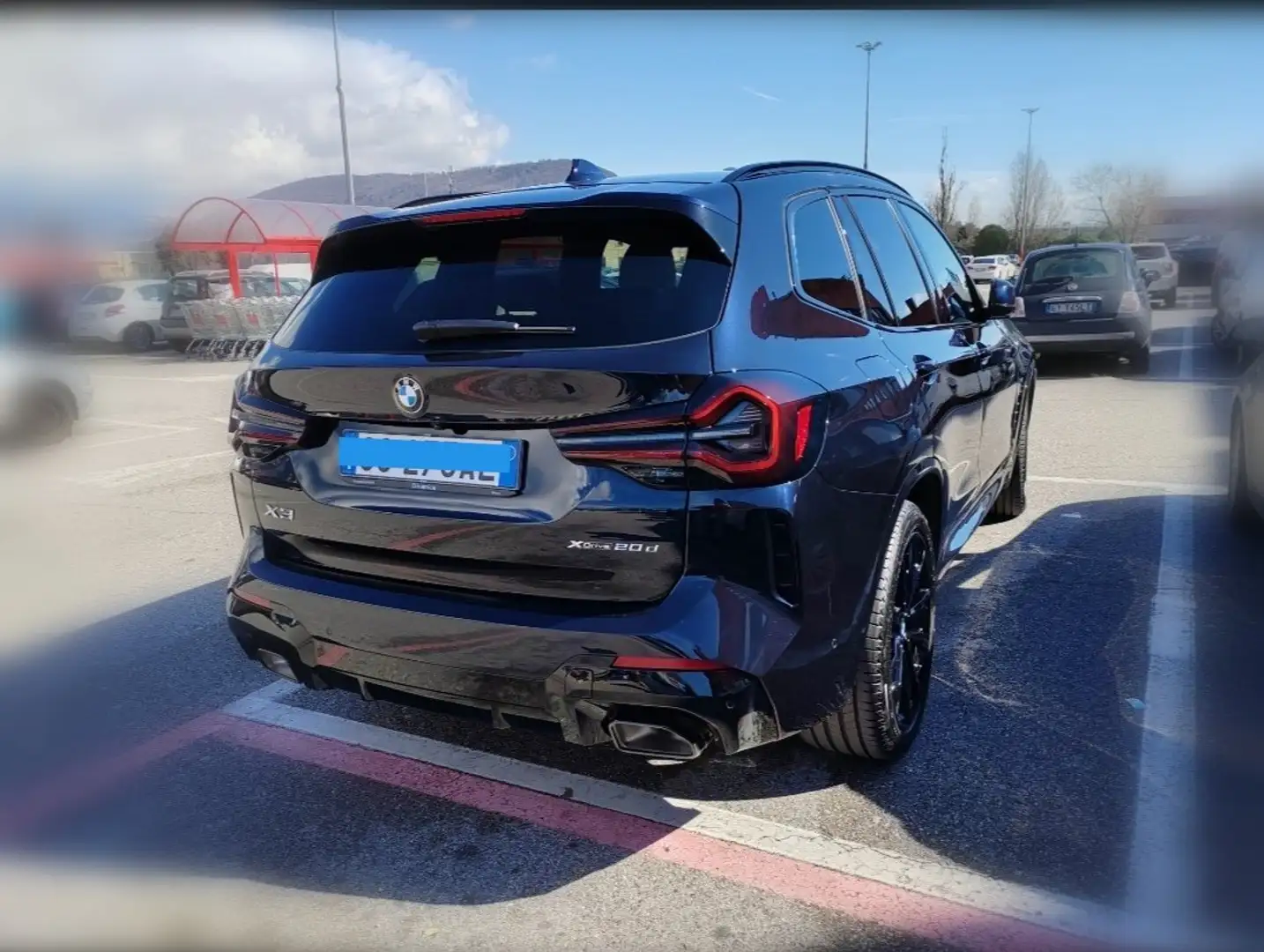 BMW X3 X3 G01 2021 xdrive20d mhev 48V Msport auto Nero - 1