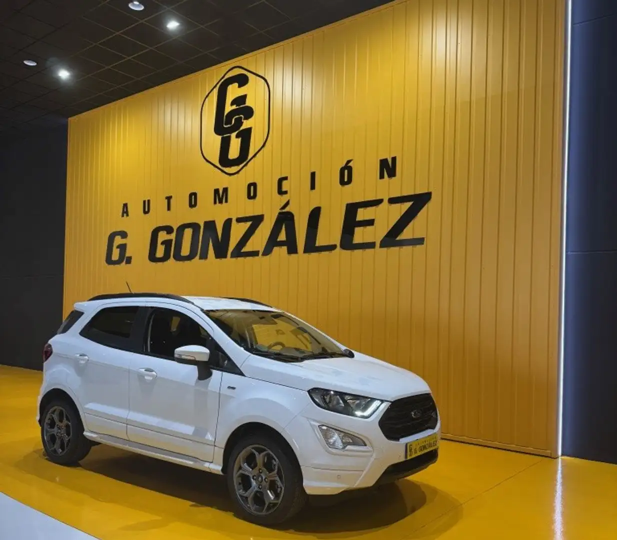 Ford EcoSport 1.0 EcoBoost ST Line 125 Blanc - 1