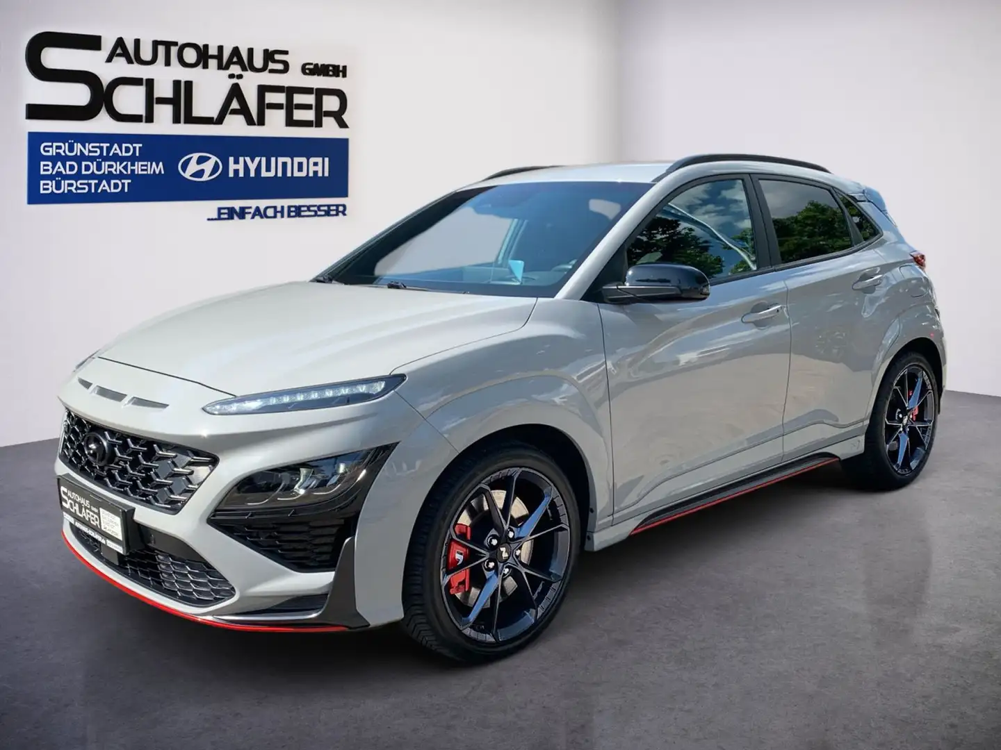Hyundai KONA KONA 2.0 T-GDI 8-DCT N Performance Assi Komfort Szary - 1