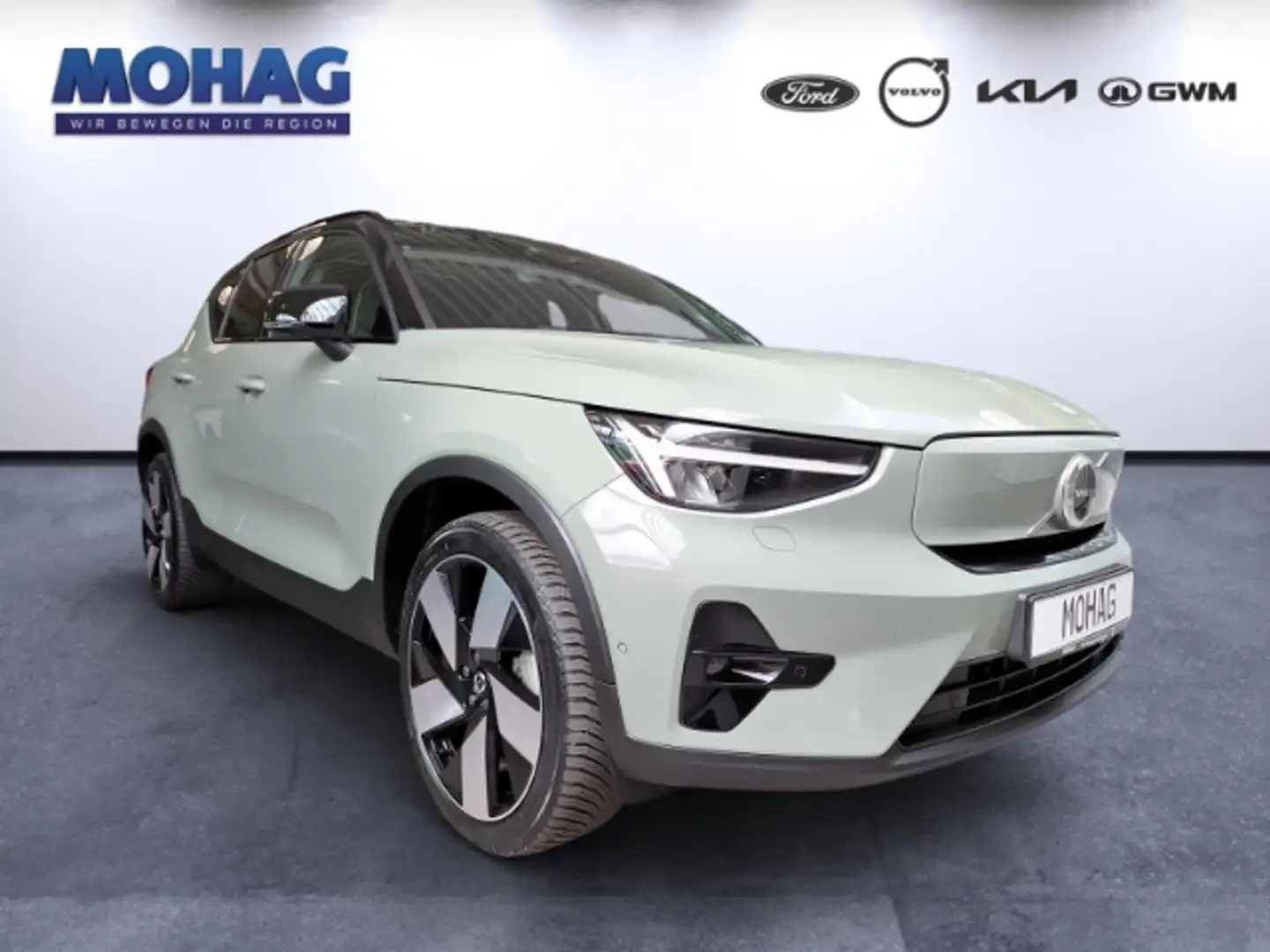 Volvo XC40 Pure Electric AWD P8 Recharge Ultimate Memory 360 Grün - 2