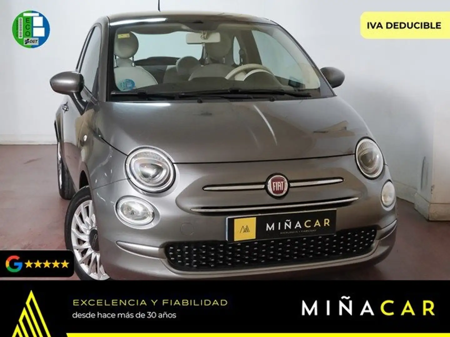 Fiat 500 1.0 GSE Lounge Grau - 1