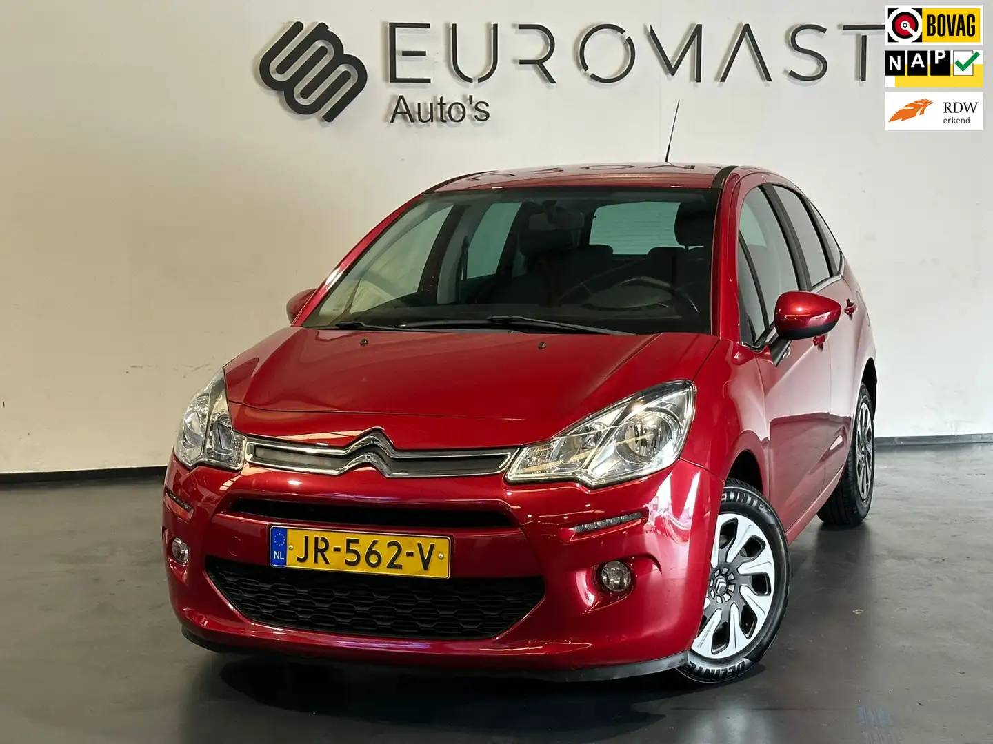 Citroen C3 1.2 PureTech Business Navi Airco Cruise 5d Trekhaa Rood - 1