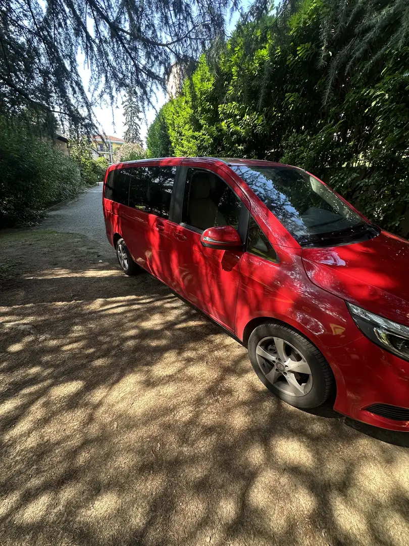 Mercedes-Benz V 220 sport long Rosso - 2