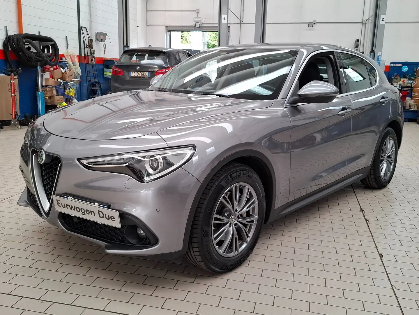 Alfa Romeo Stelvio 2017 2.2 t Executive rwd 180cv auto Grigio - 1