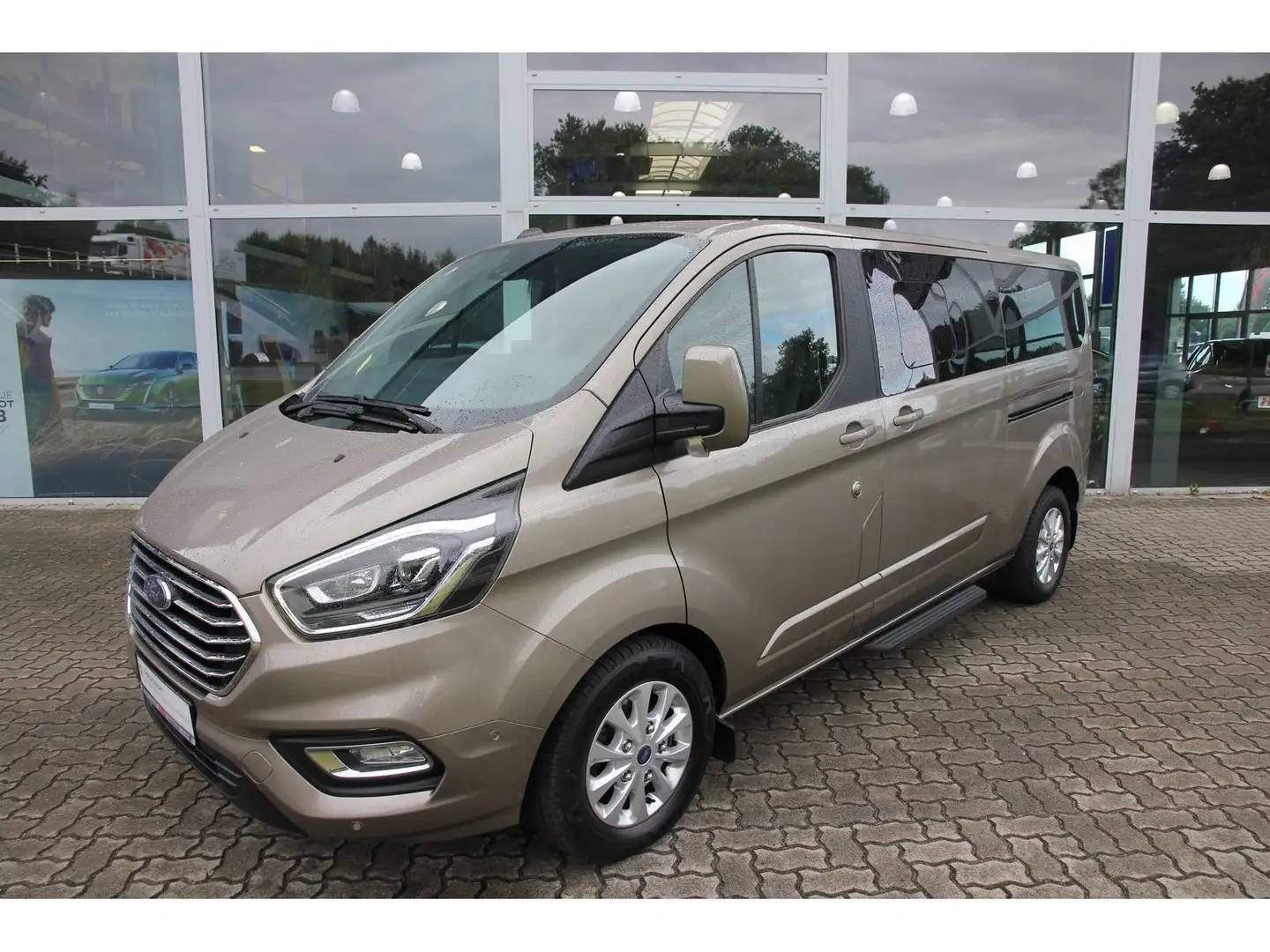 Ford Tourneo Custom 320 L2 Titanium 9-Sitze Navi Xeno Argent - 1