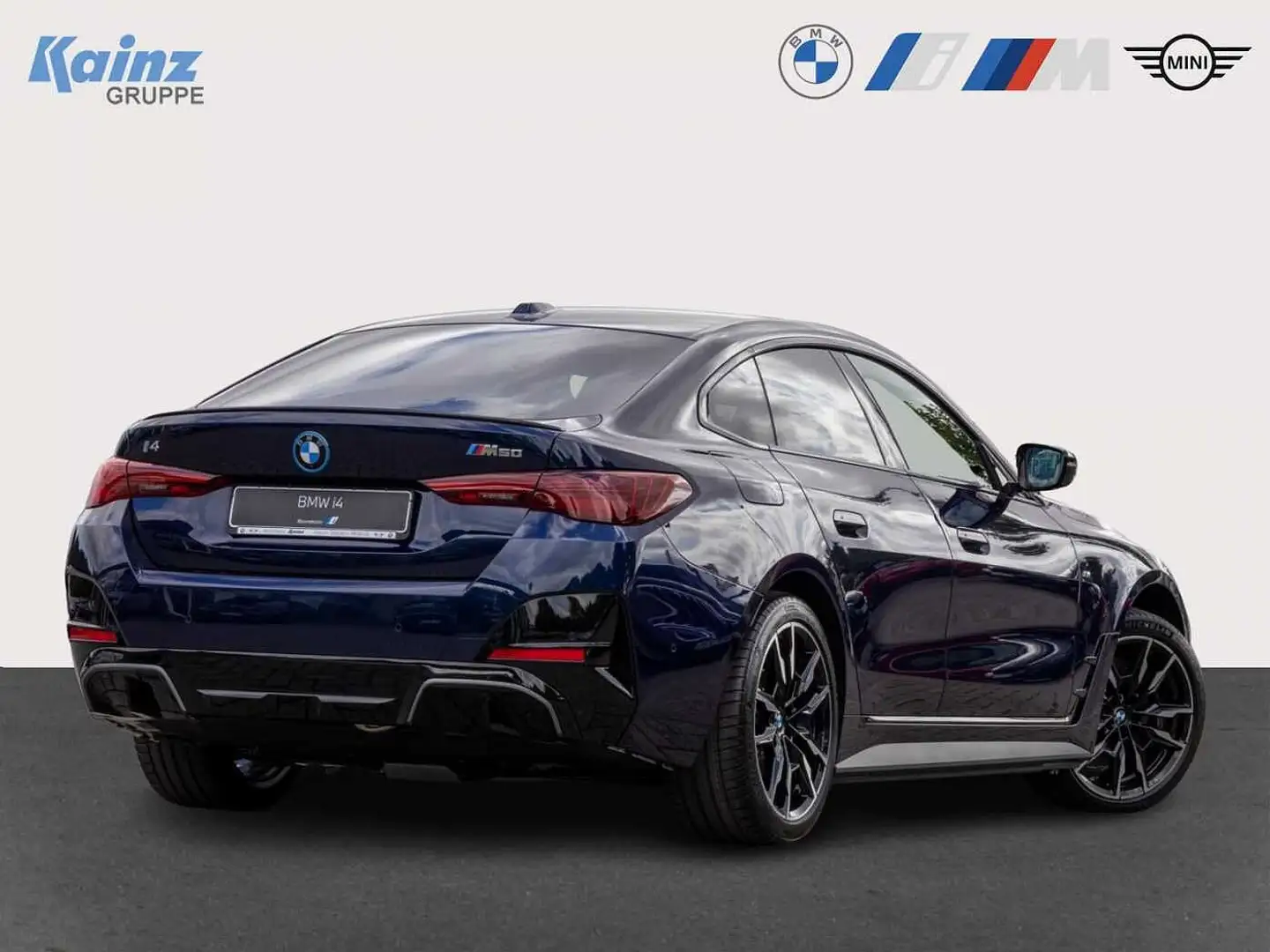 BMW i4 M50 Gran Coupe xDrive M-Paket/AHK/H&K/Glasdach Blau - 2