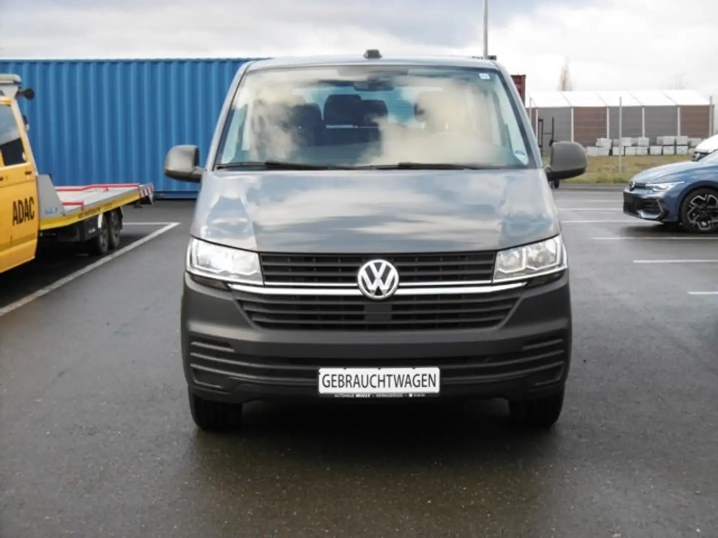Volkswagen T6.1 Transporter 2.0 TDI Kombi Klima Einparkhilfe Fenster el. Grau - 2