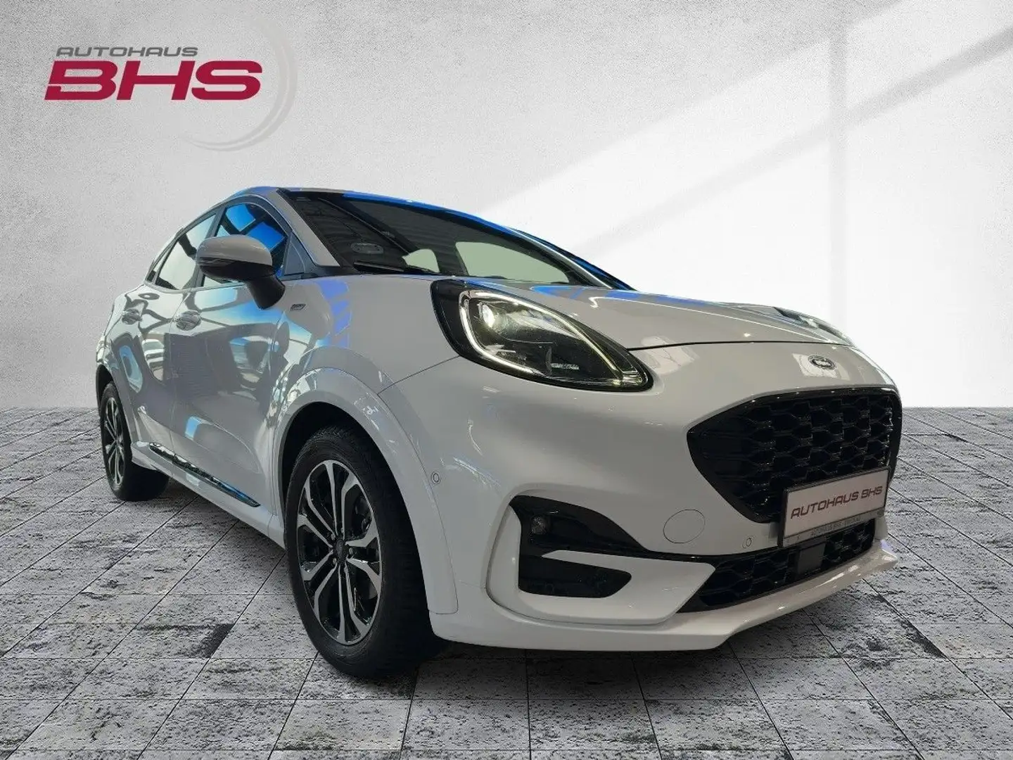 Ford Puma 1,0 EcoBoost 125PS MHEV ST-Line X Weiß - 2