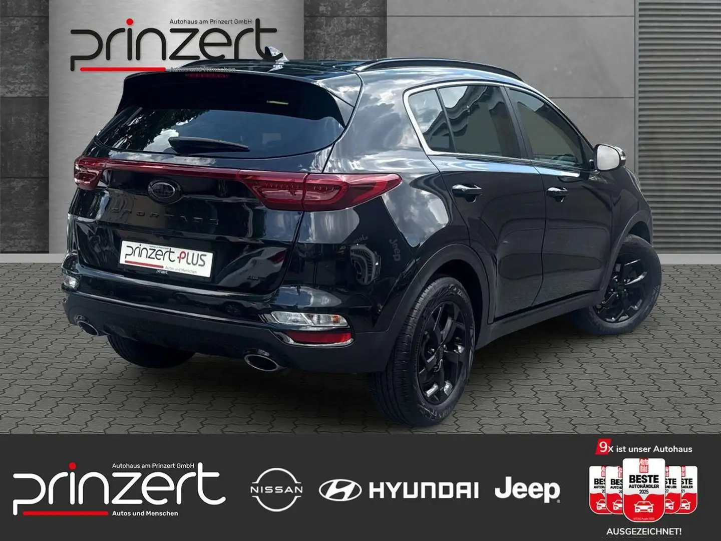 Kia Sportage 1.6 T-GDI DCT7 "Black Edition" 4WD*Premium-Paket Zwart - 2