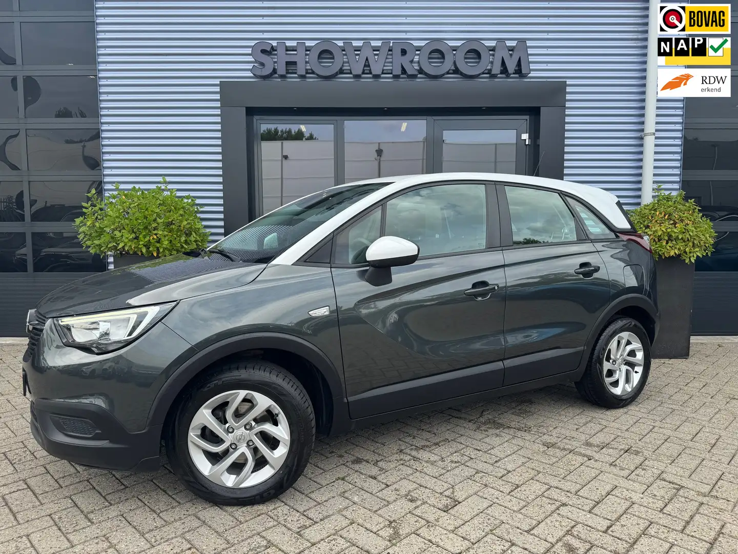 Opel Crossland X 1.2 Turbo Automaat|Apple Carpley|Cruise|Dealer ond Grijs - 1