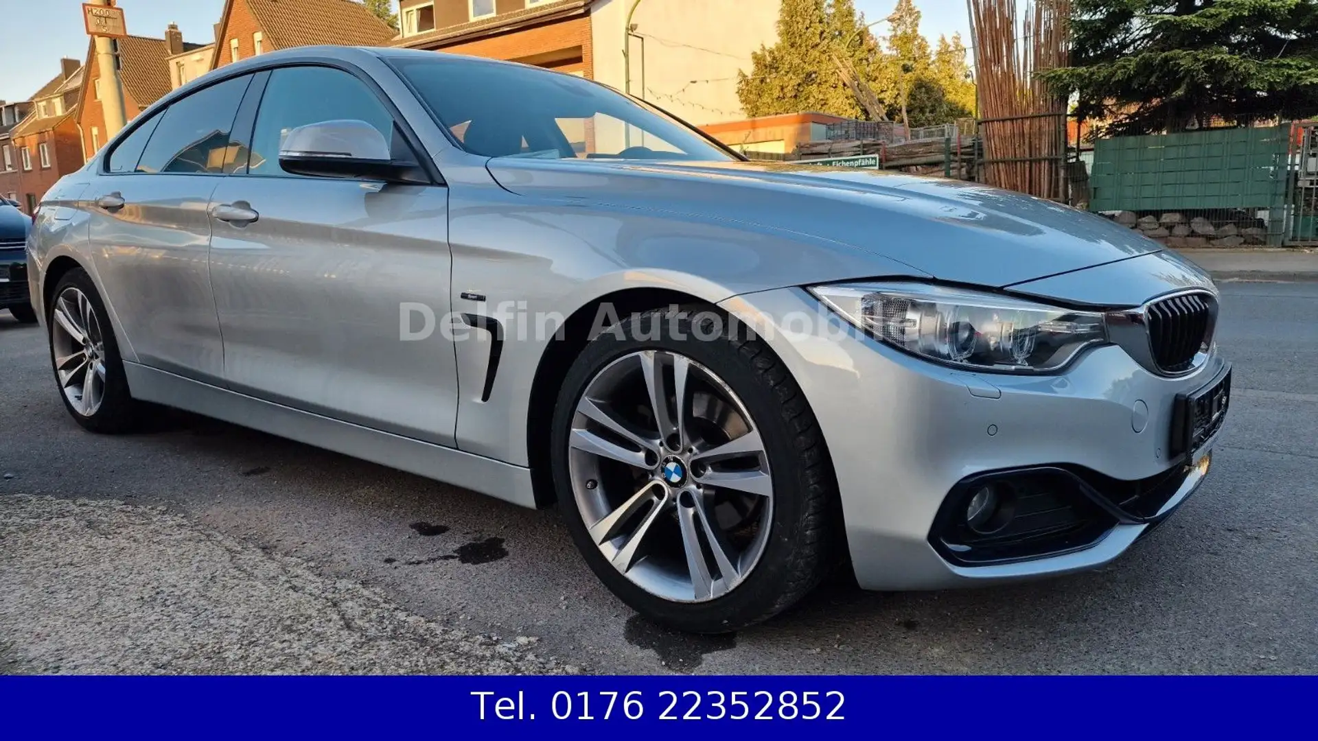 BMW 420 420 Baureihe -Navi-Shz-Xenon Plateado - 1