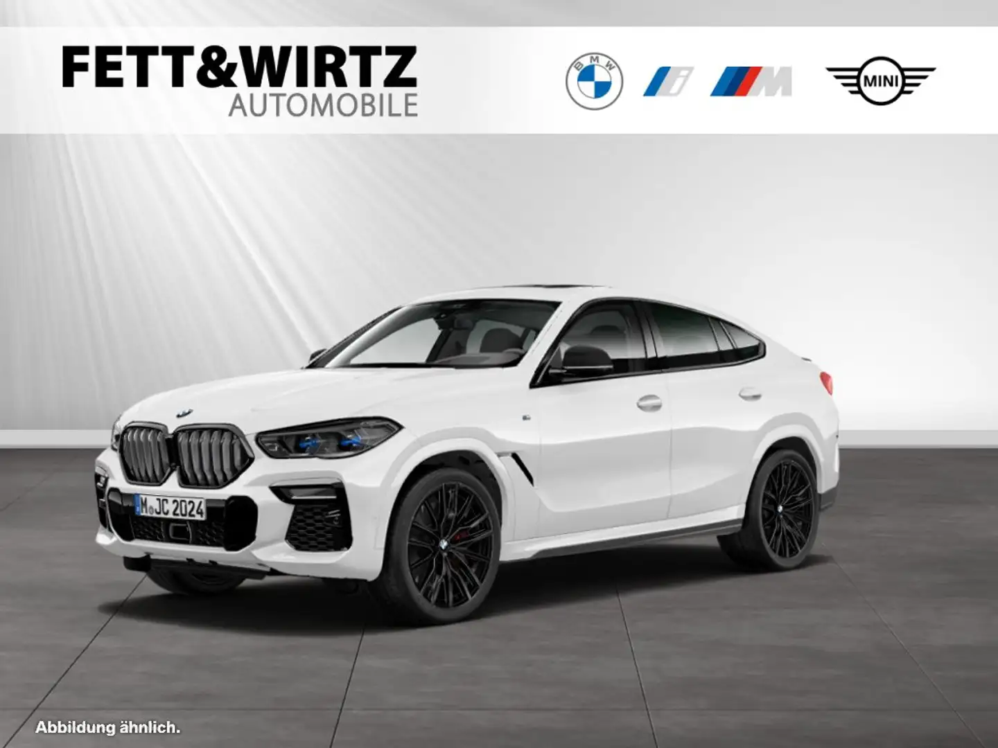 BMW X6 xDrive40d MSport AHK Pano PA+ LCProf Wit - 1
